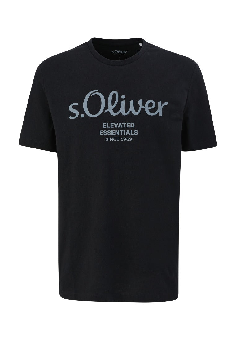 S. Oliver red Herren T-Shirts kurz Blue Green Blac