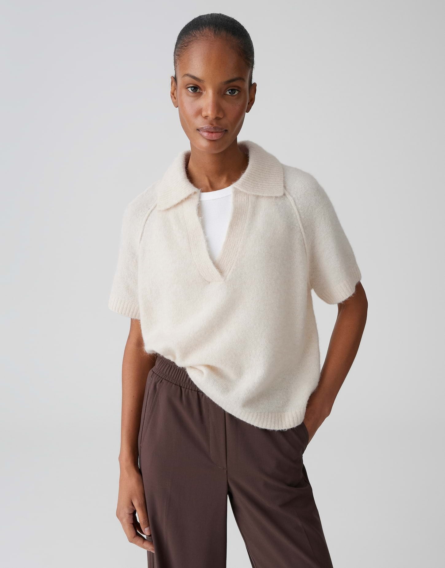 Opus Damen Pullover Natural Glaze