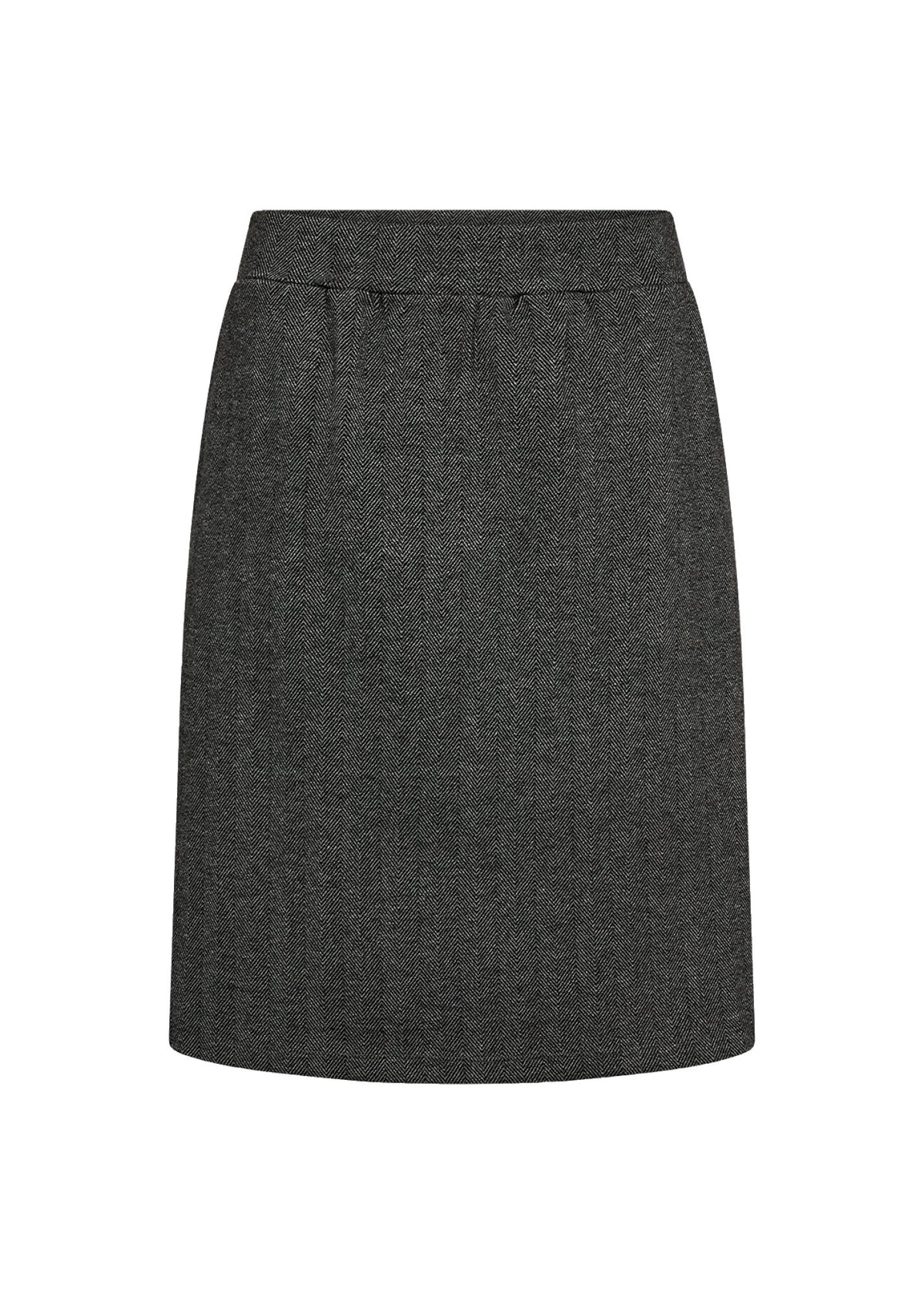 Soya Concept Damen Rock Black Combi