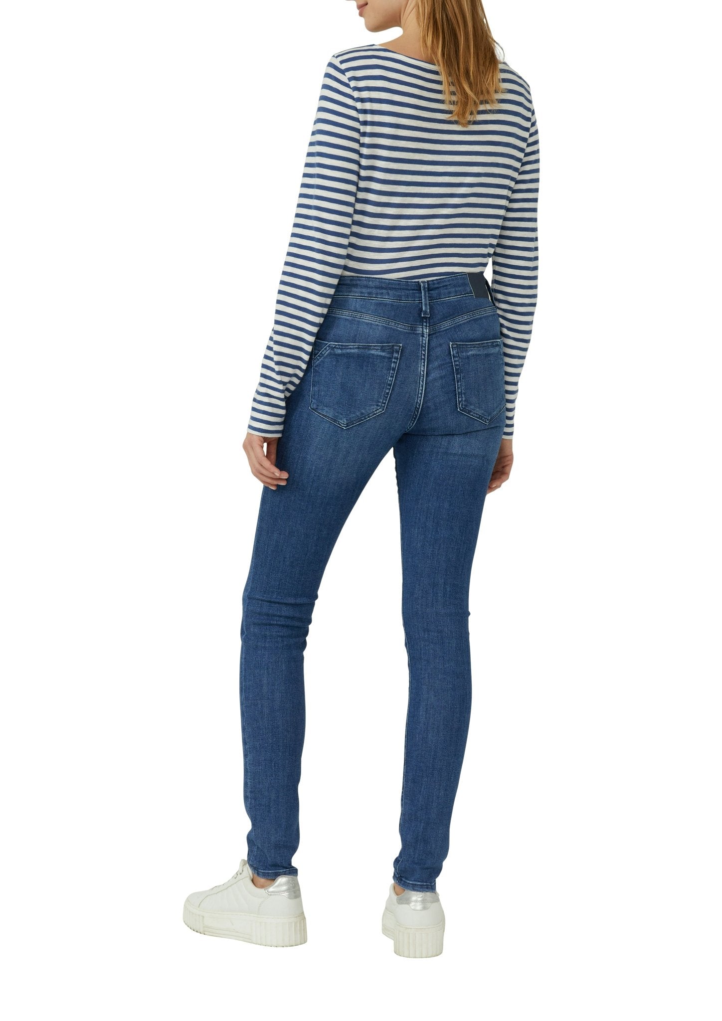 S. Oliver red Damen Jeans Z Blue