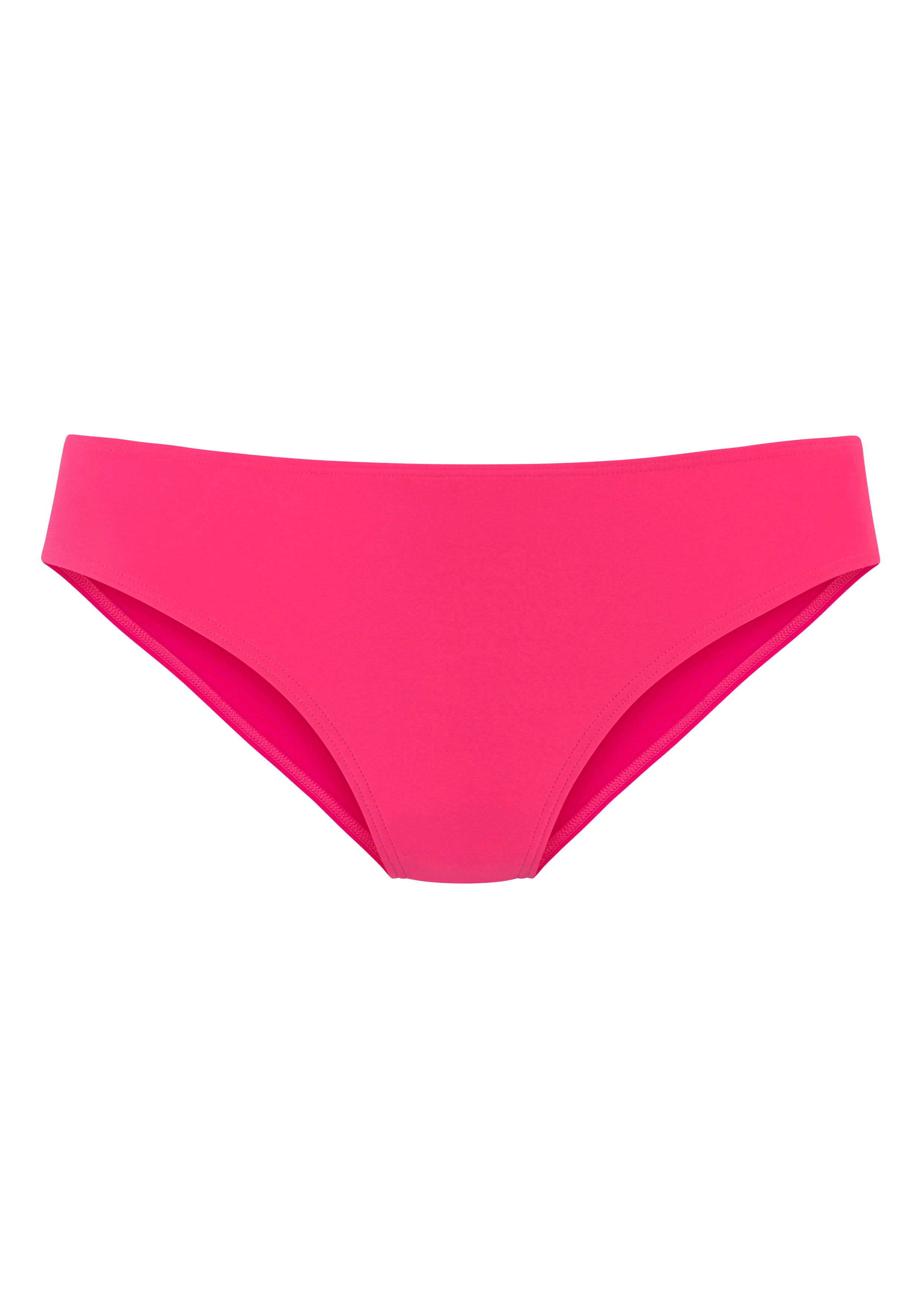 Lascana Bikini Solid Berry