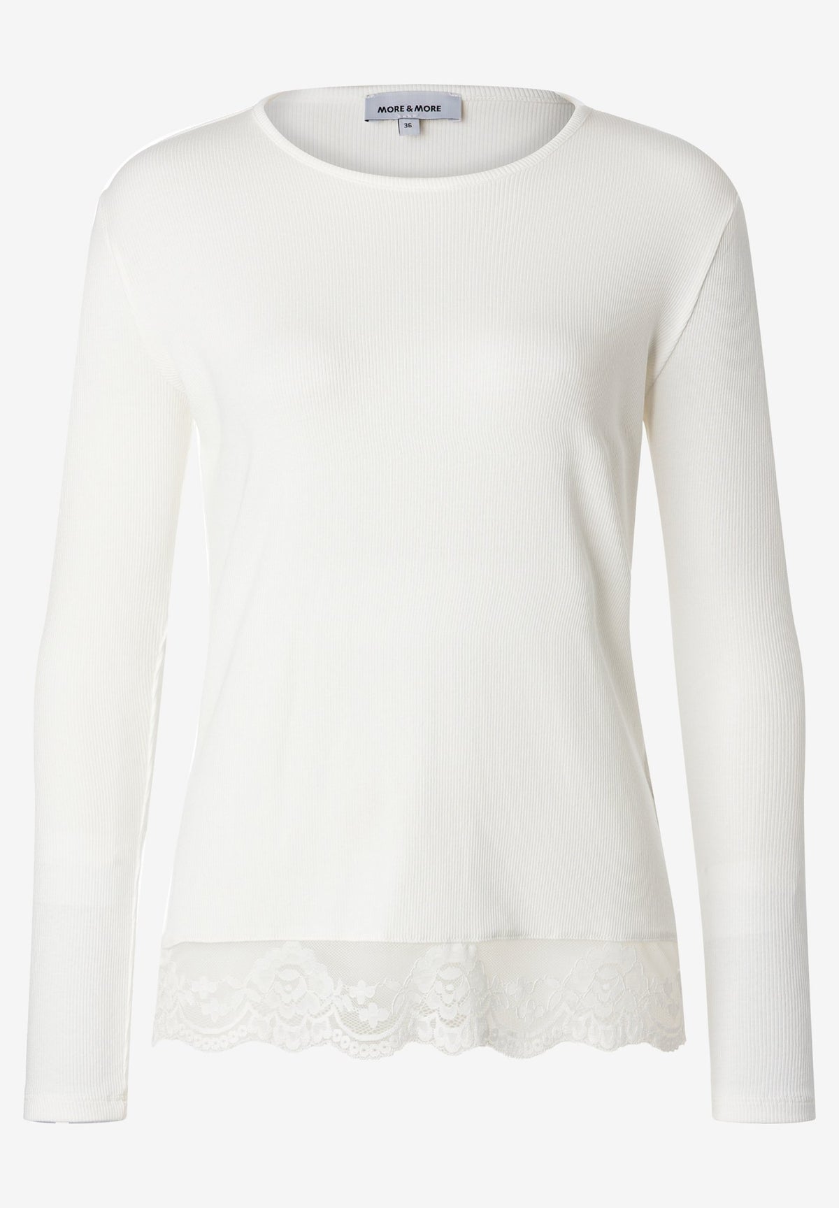 More & More Damen T-Shirts  Off White