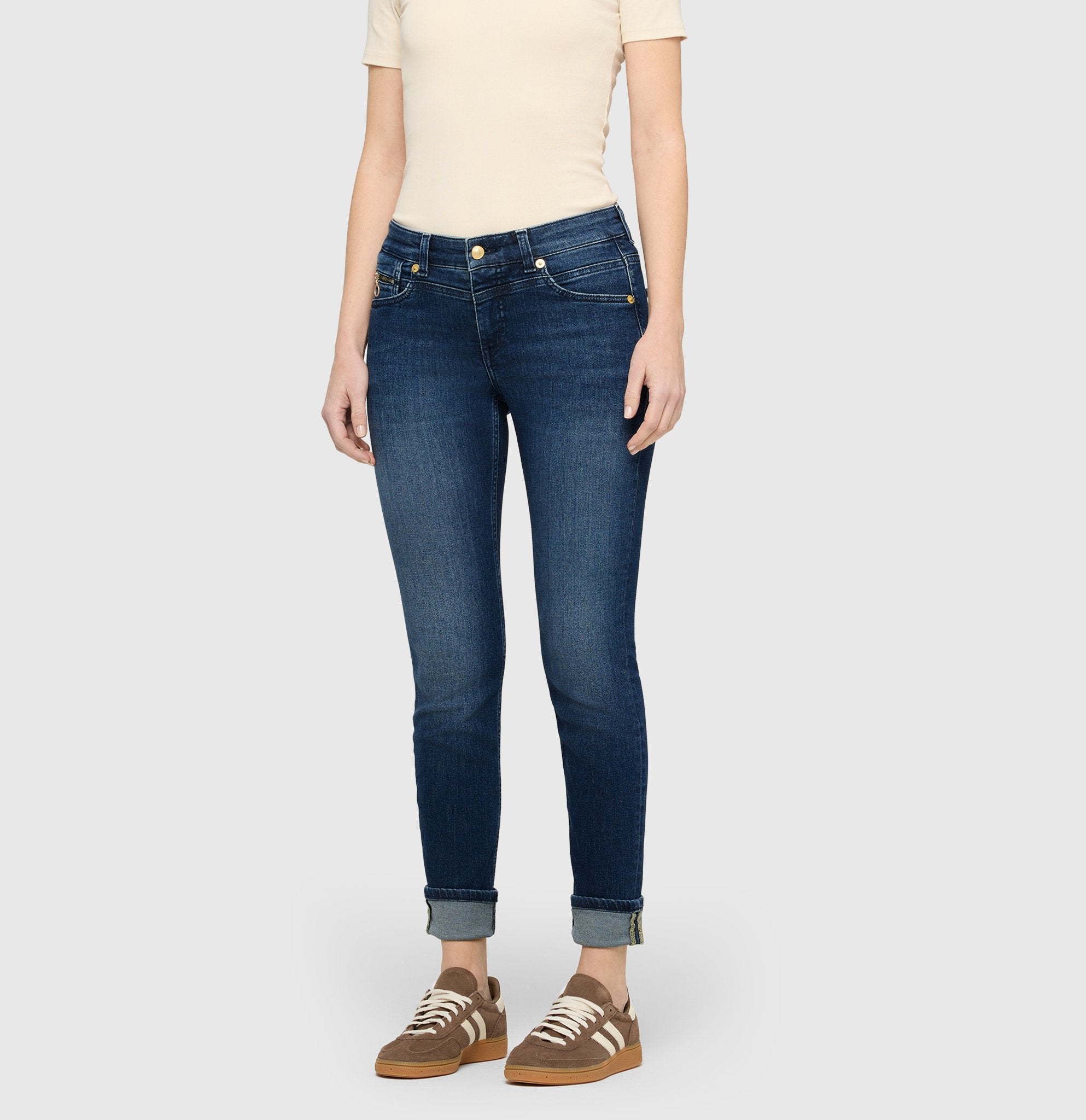 Mac Damen Jeans Authentic Blue