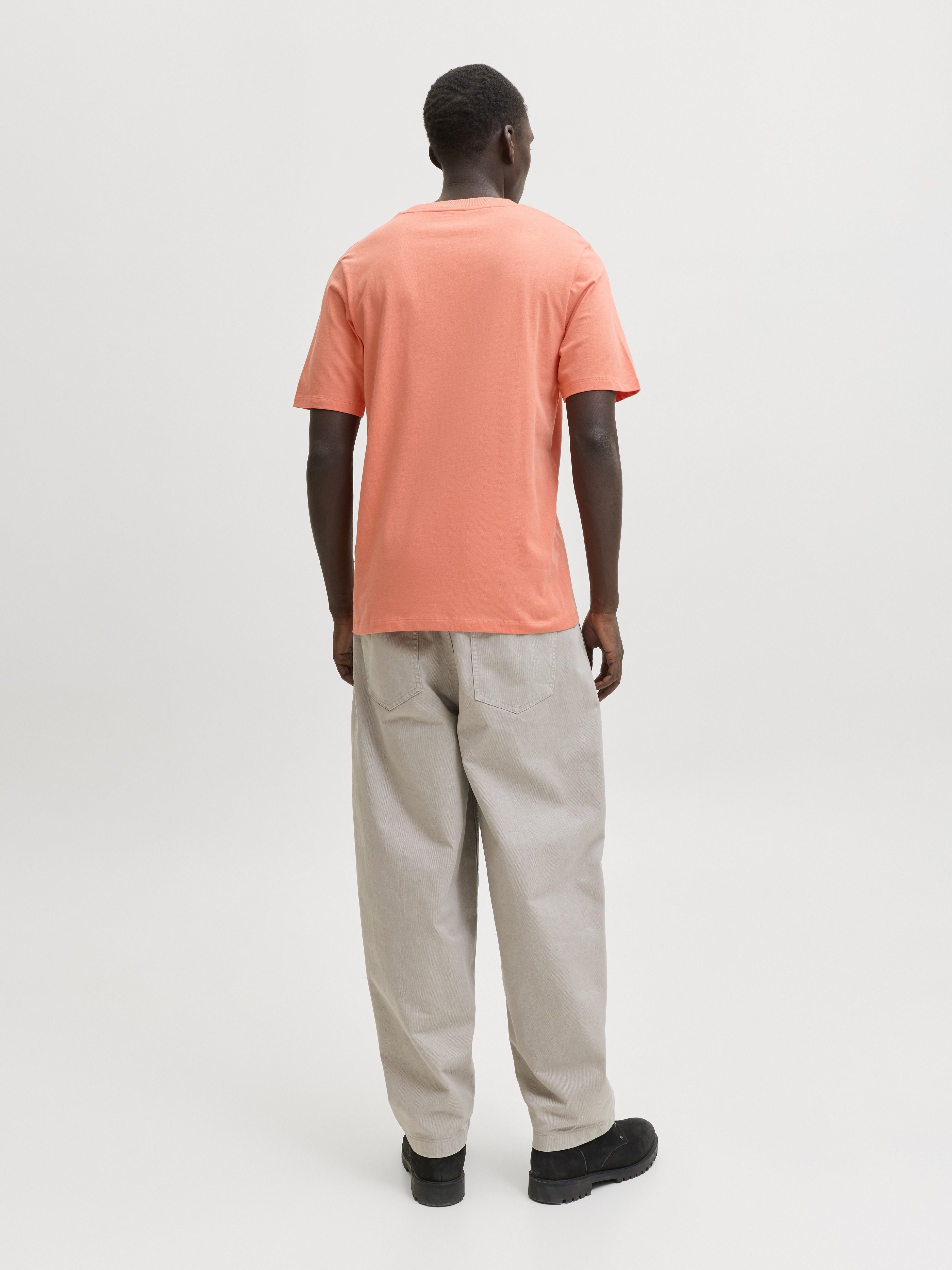Jack & Jones Herren T-Shirts kurz Persimmon