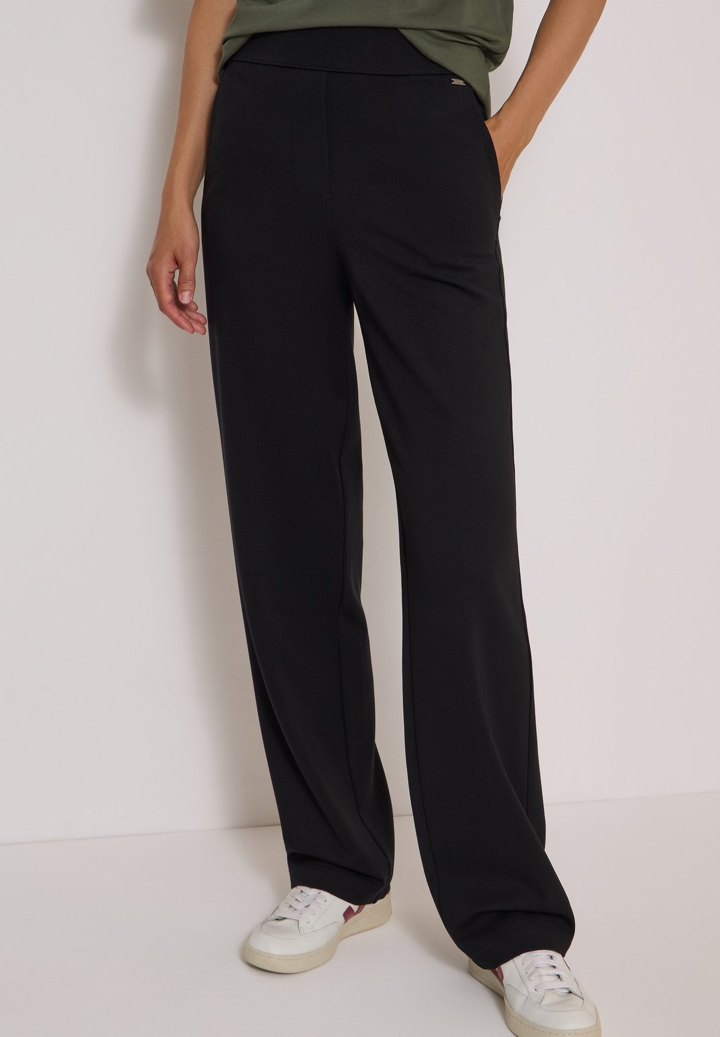 Cecil Damen Hosen  Black