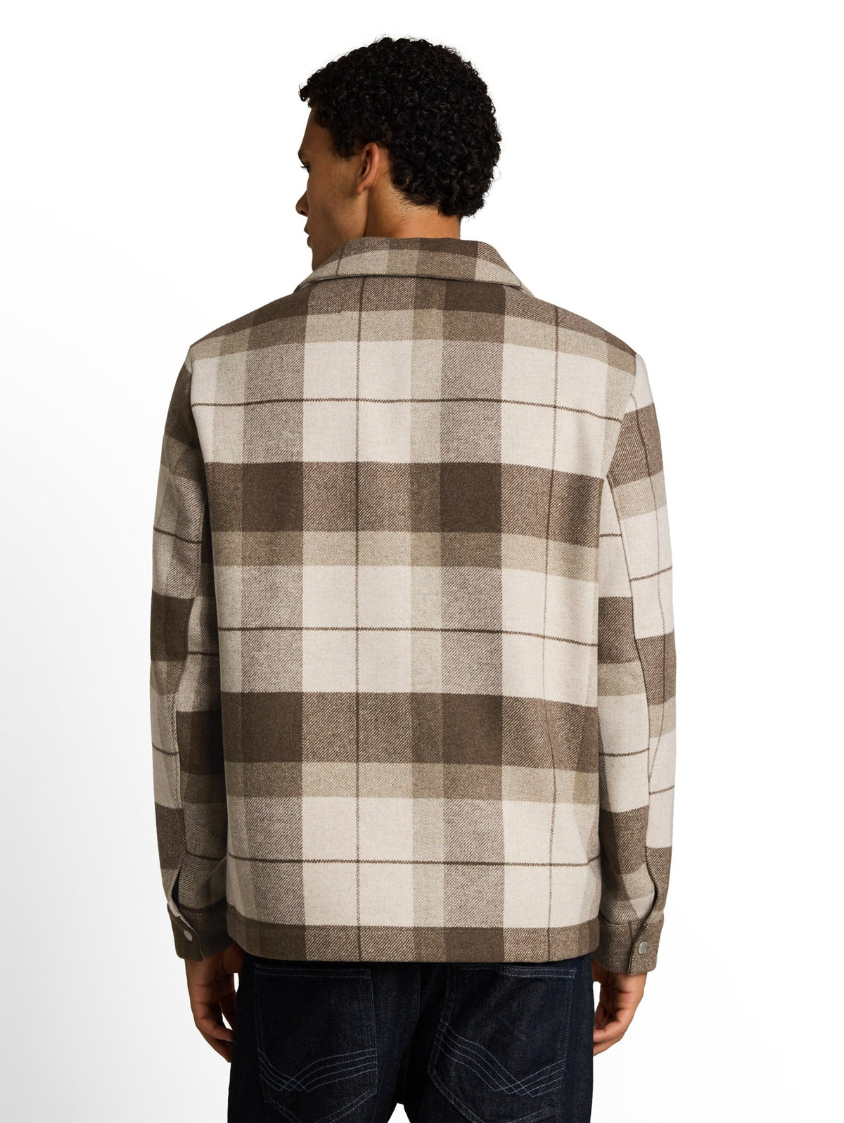 Tom Tailor denim Herren Jacken Beige Brown Woo