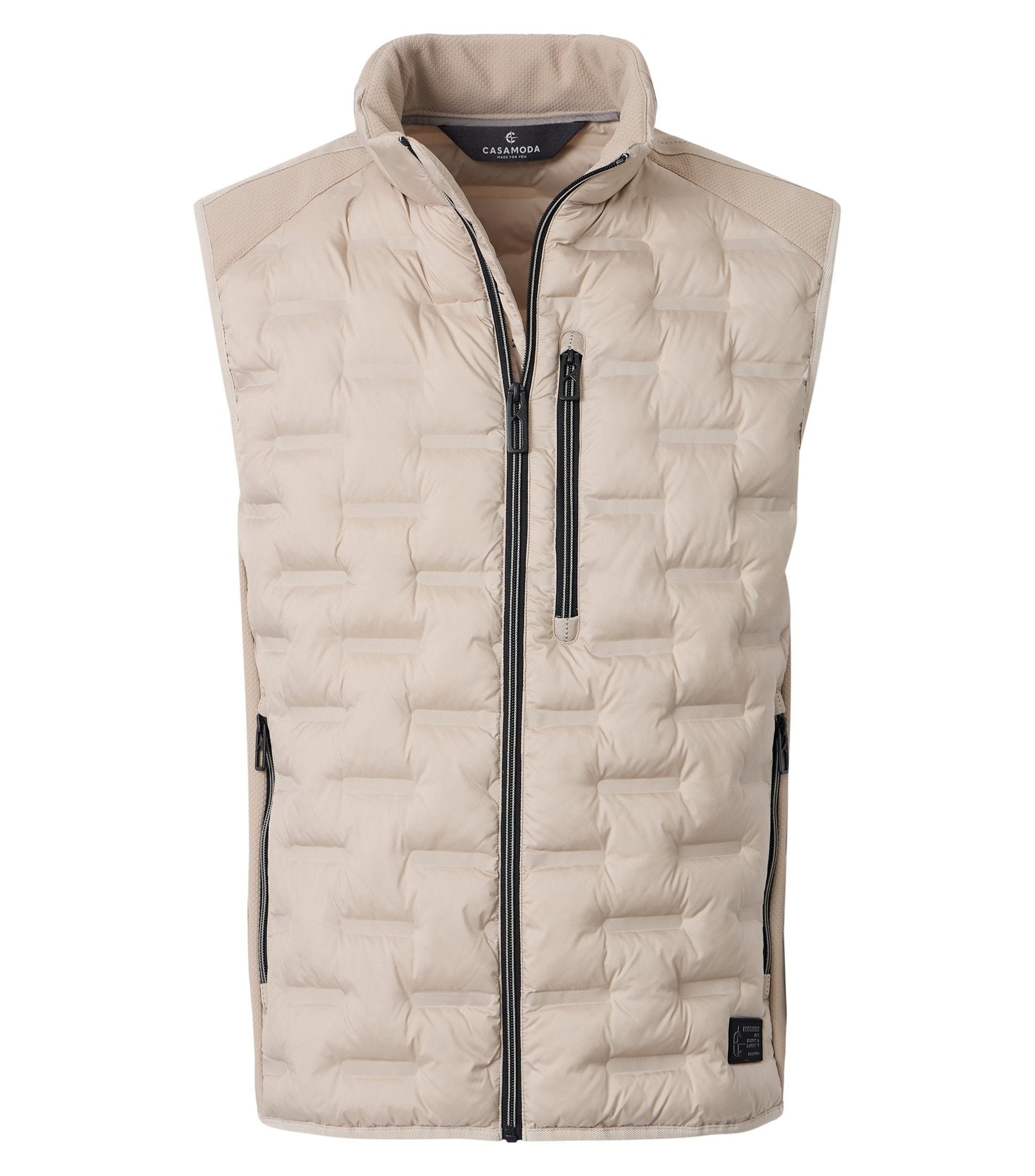 Casa Moda Herren Westen  Beige