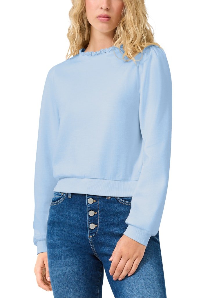 QS by S.Oliver Damen Sweatshirts Blue