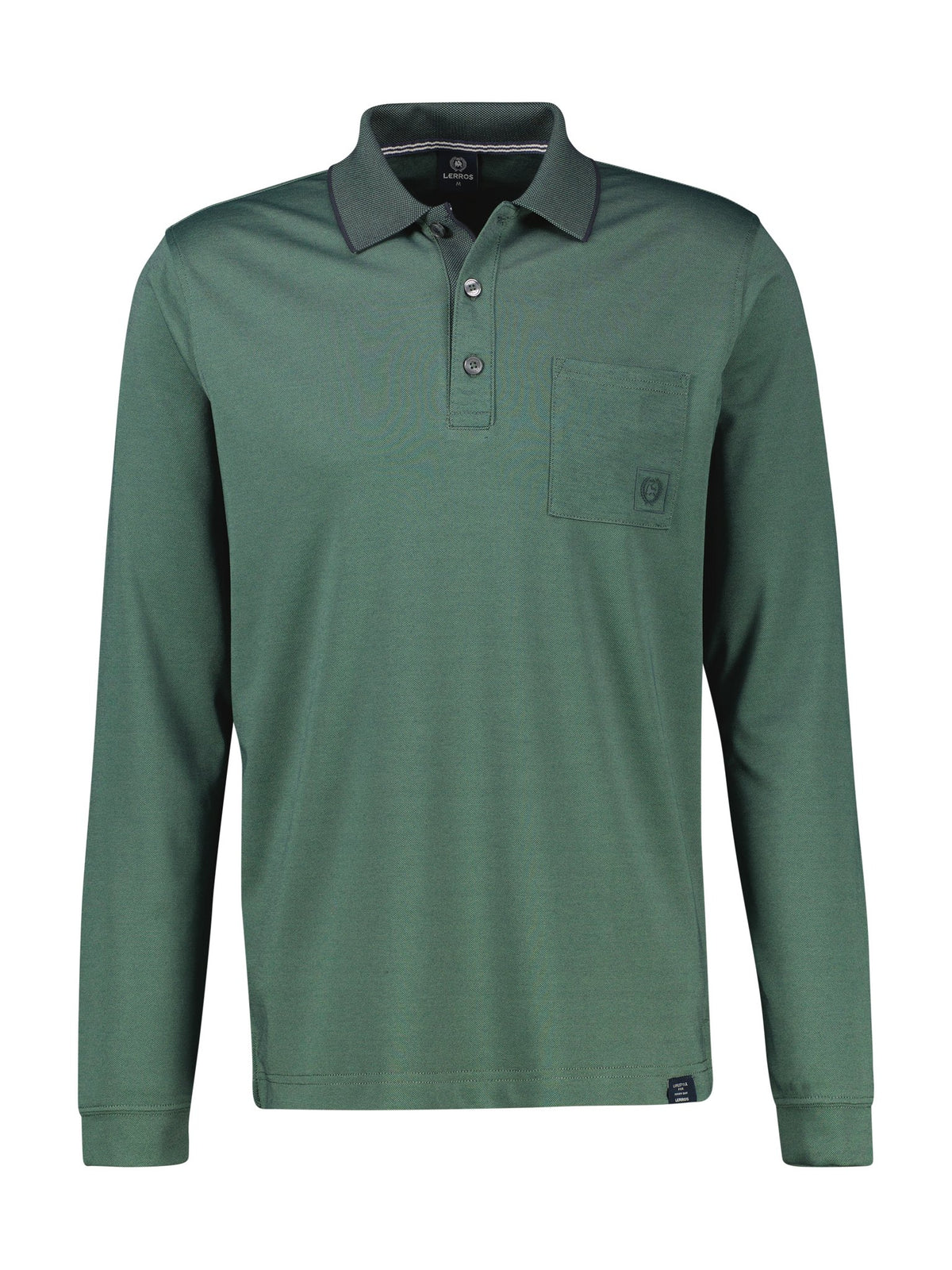 Lerros Herren Polo-Shirts Cedar Green