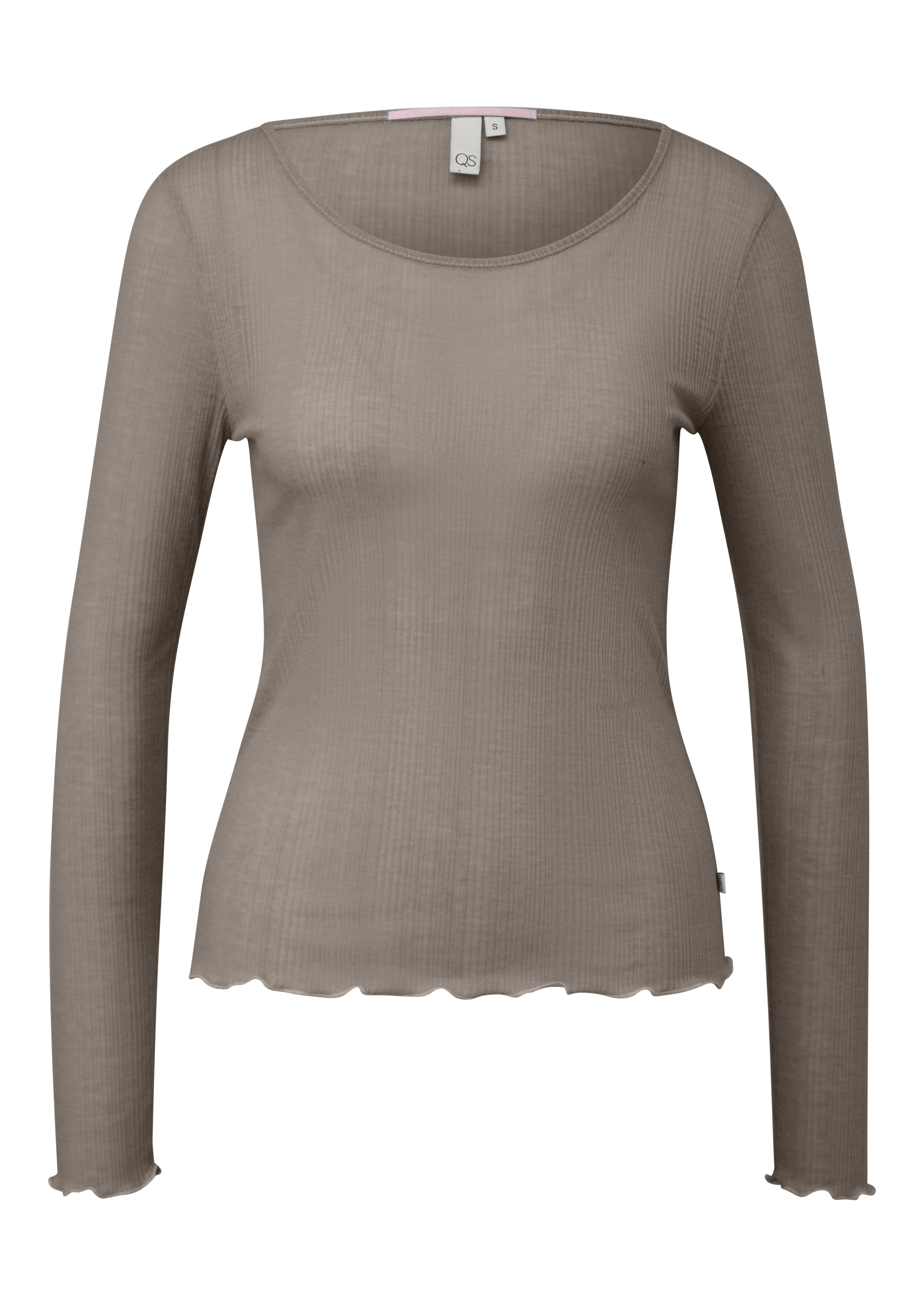 QS by S.Oliver Damen T-Shirts Grey/Black