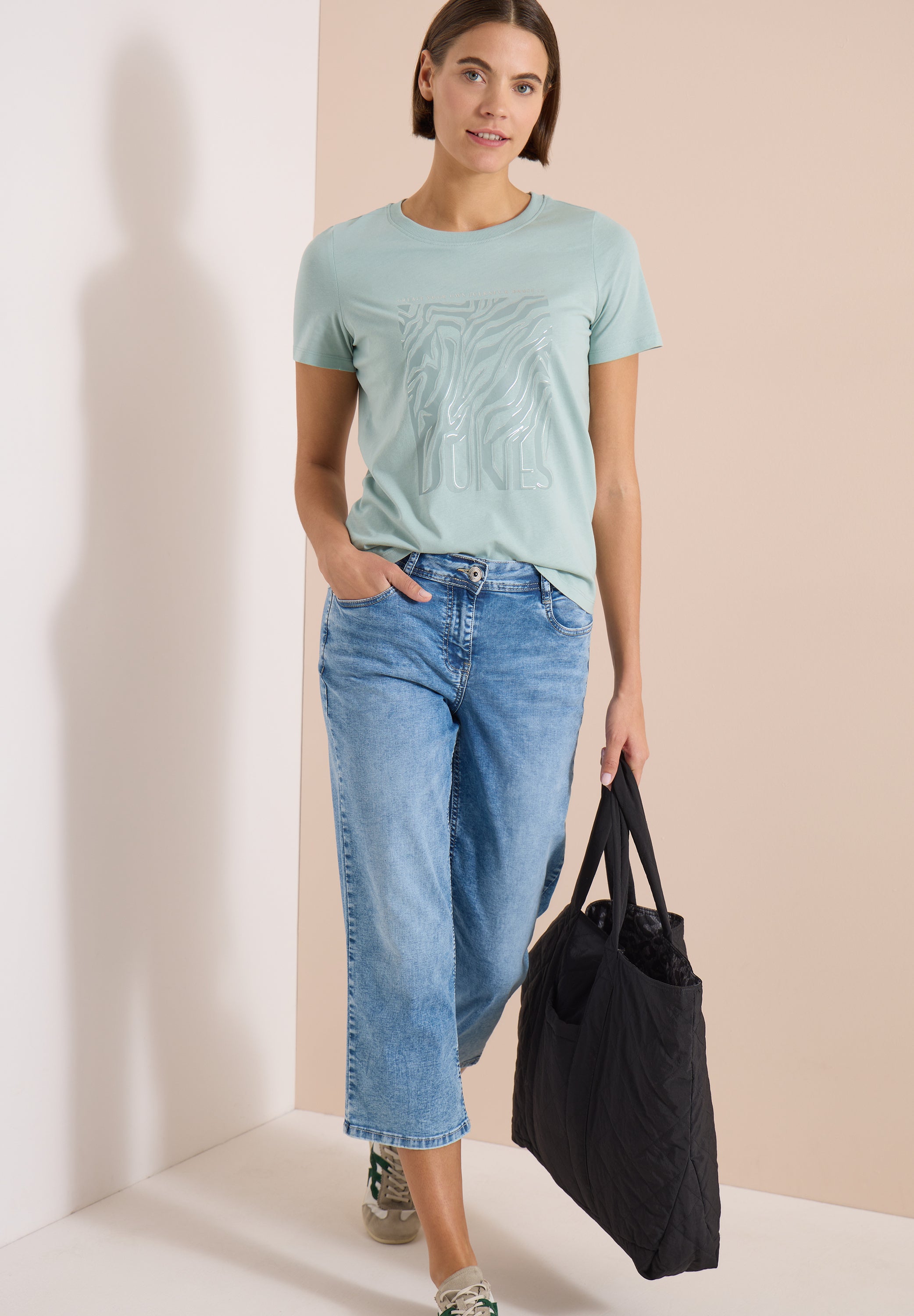 Cecil Damen T-Shirts  Crystal M