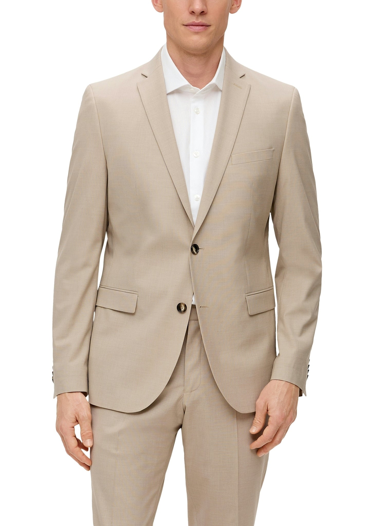 S. Oliver black Herren Sakkos Brown