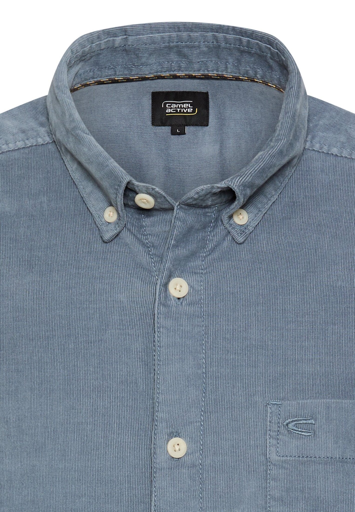 Camel active Herren Hemden  Stone Blue
