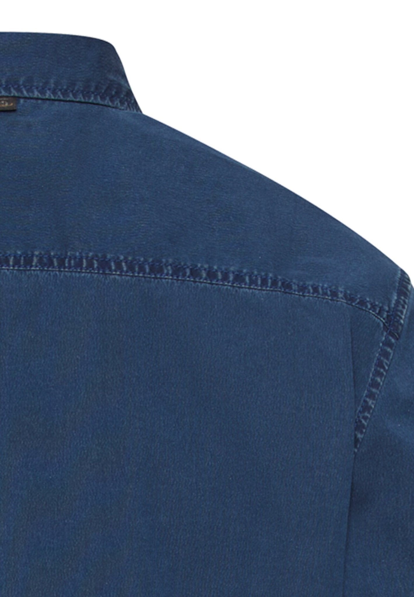 Camel active Herren Hemden kurz  Indigo Blue