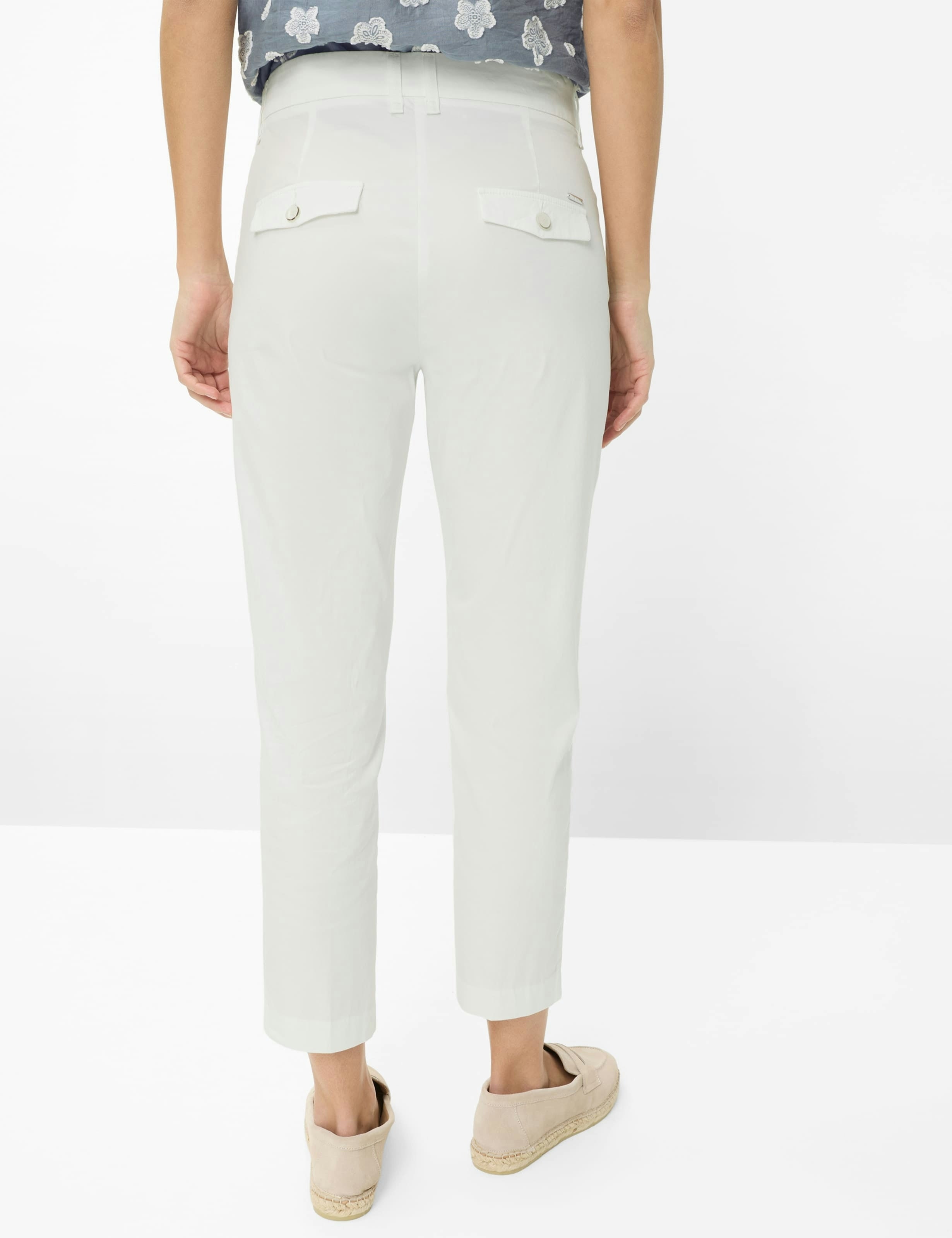 Brax Damen Hosen Offwhite