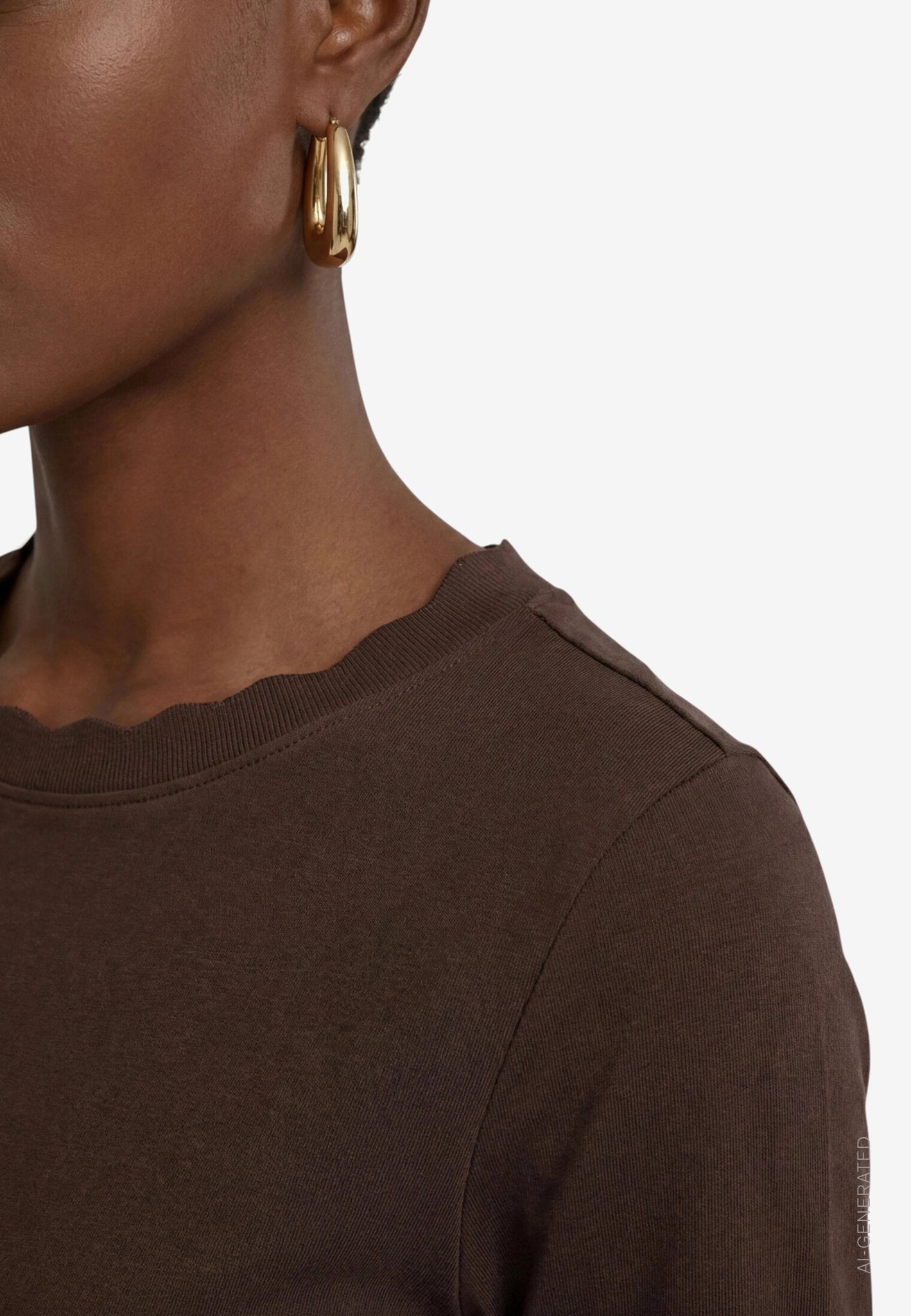 Zero Damen T-Shirts Chocolate Plum