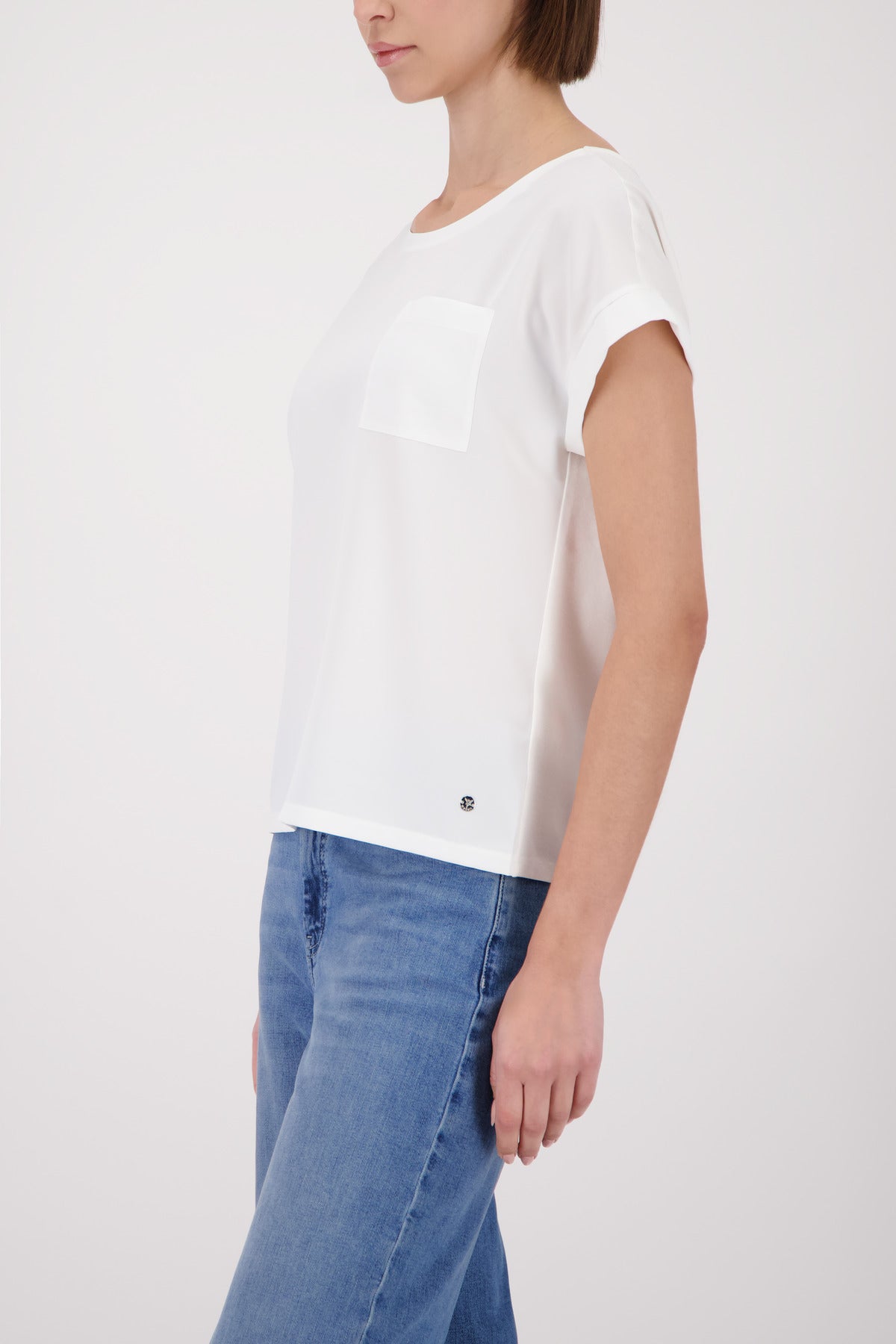 Monari Damen T-Shirts  Off-White
