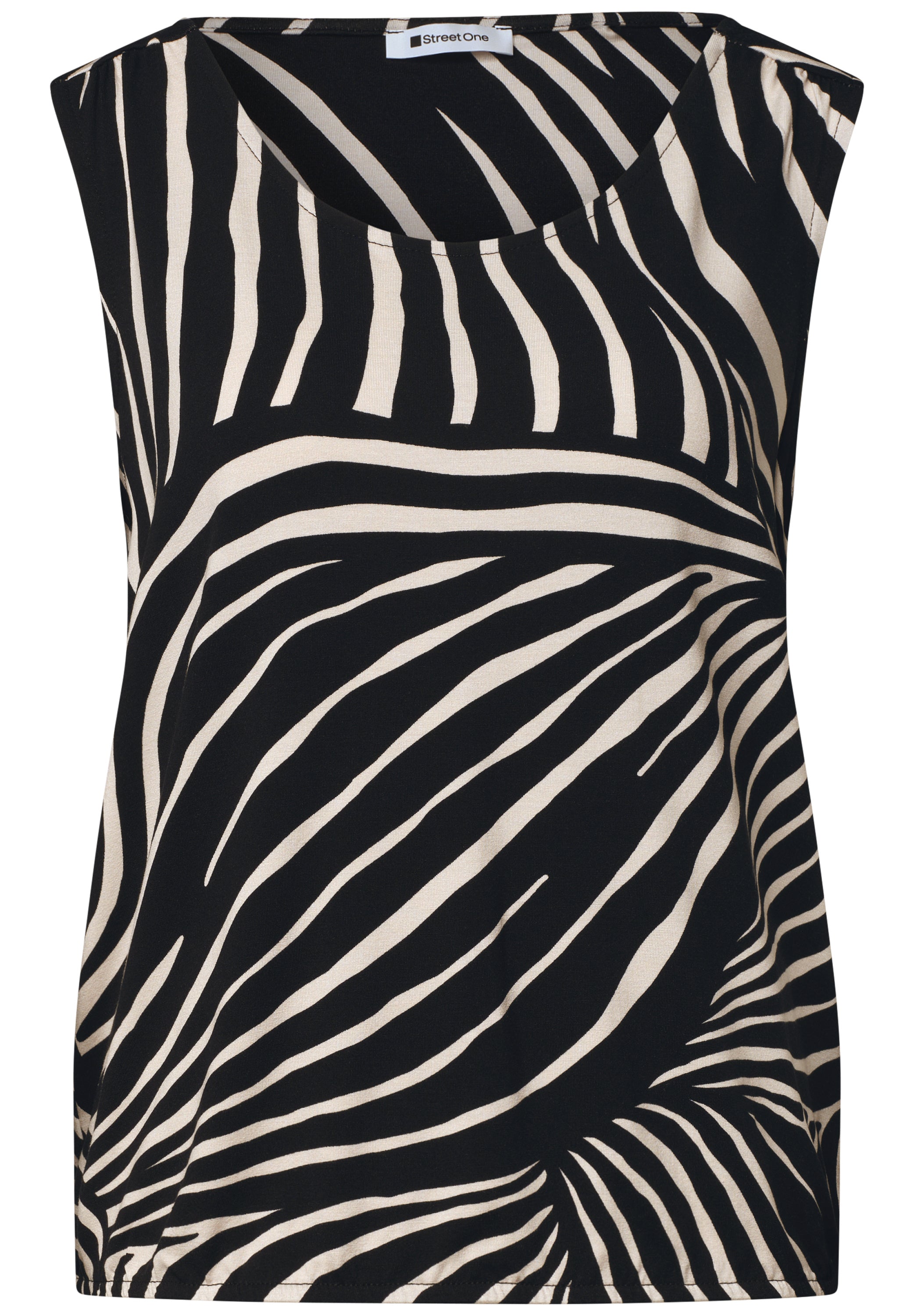 Street One Damen T-Shirts  Black