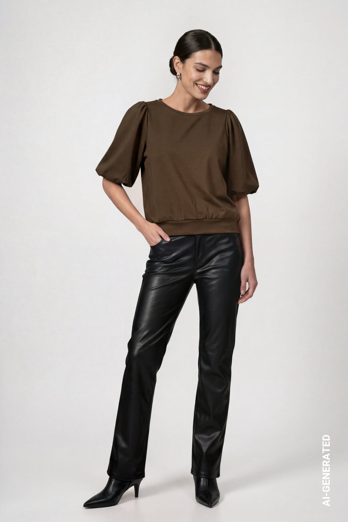 Monari Damen T-Shirts Olive