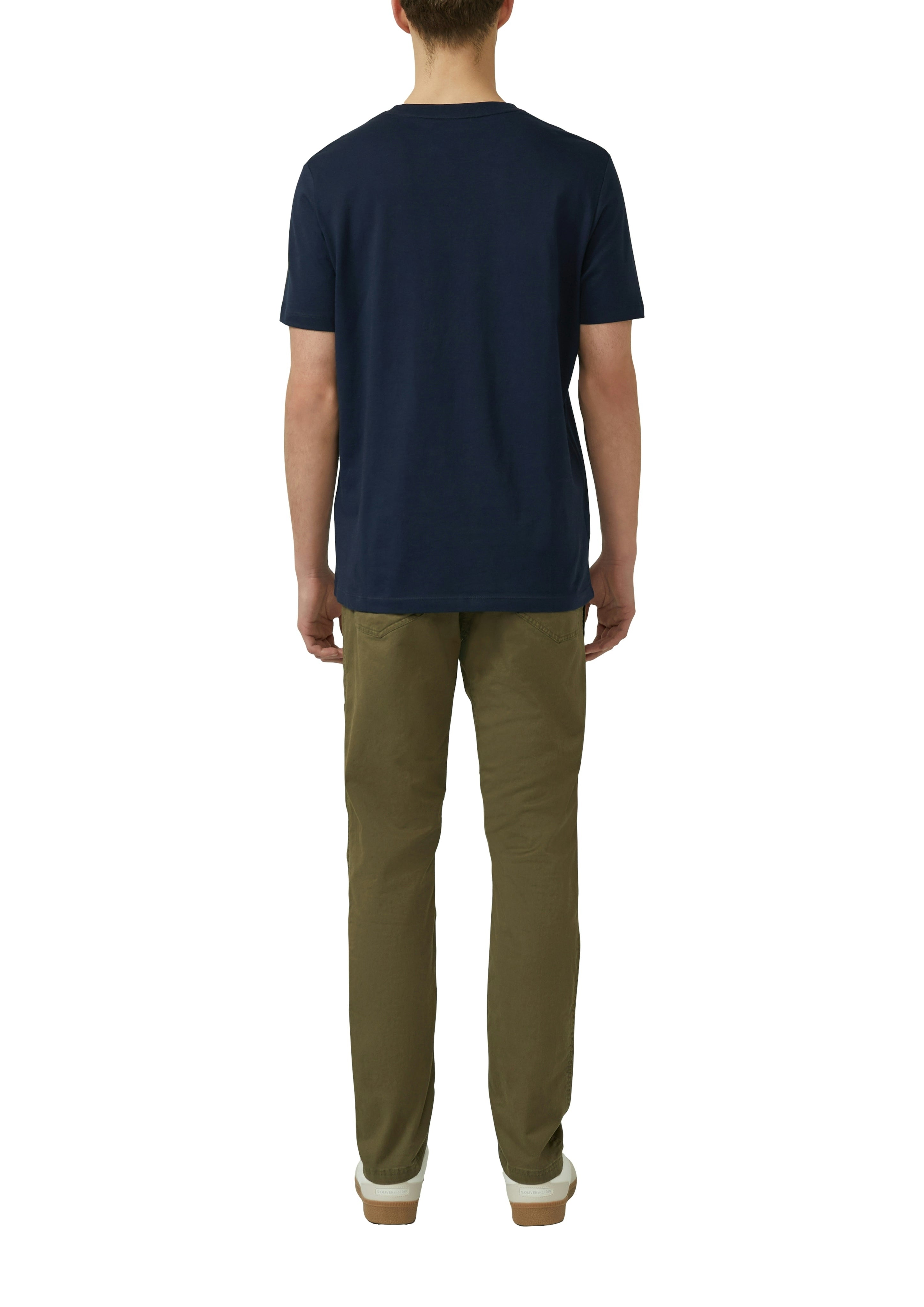 S. Oliver red Herren T-Shirts kurz Blue