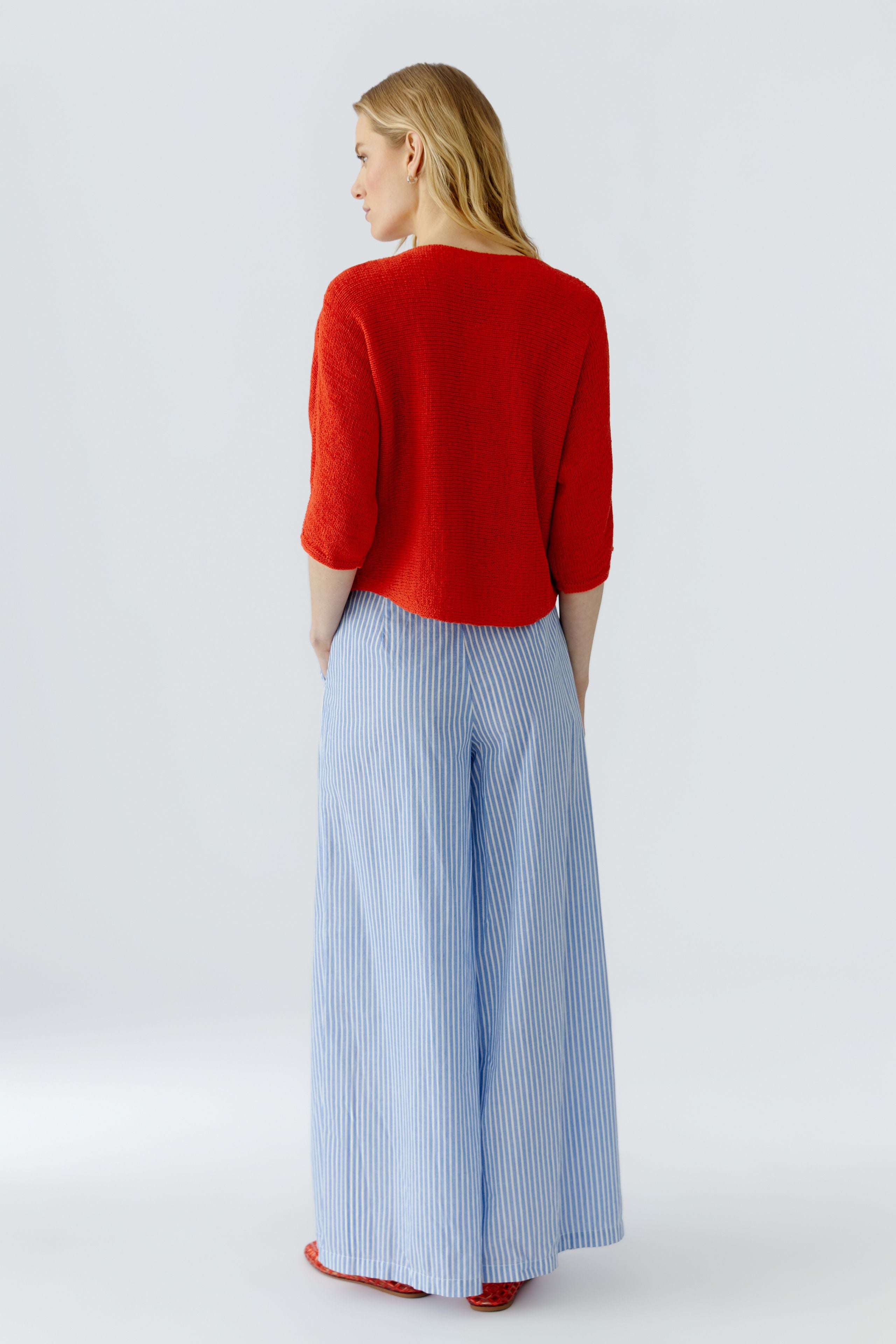 Oui Damen Pullover Red Alert