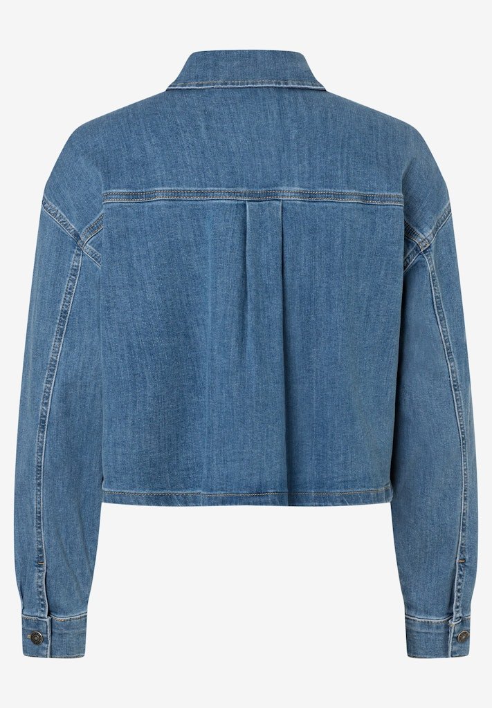 More & More Damen Jacken  Middle Blu