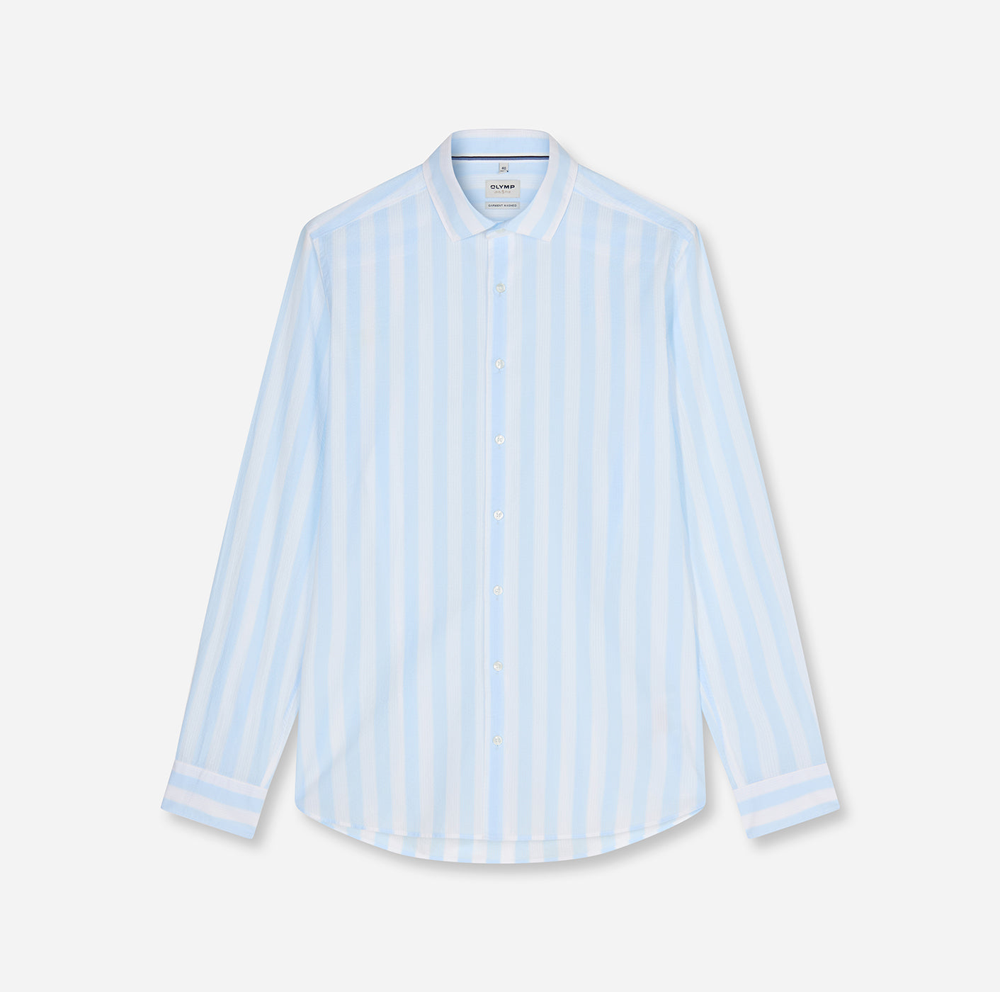 Olymp Herren Hemden lang  Hellblau