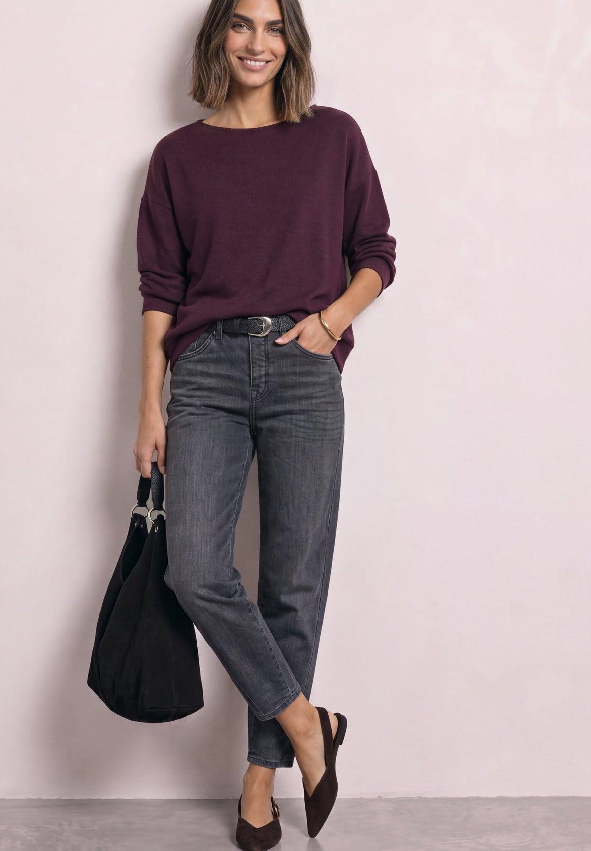 Street One Damen T-Shirts  Rustic Ro