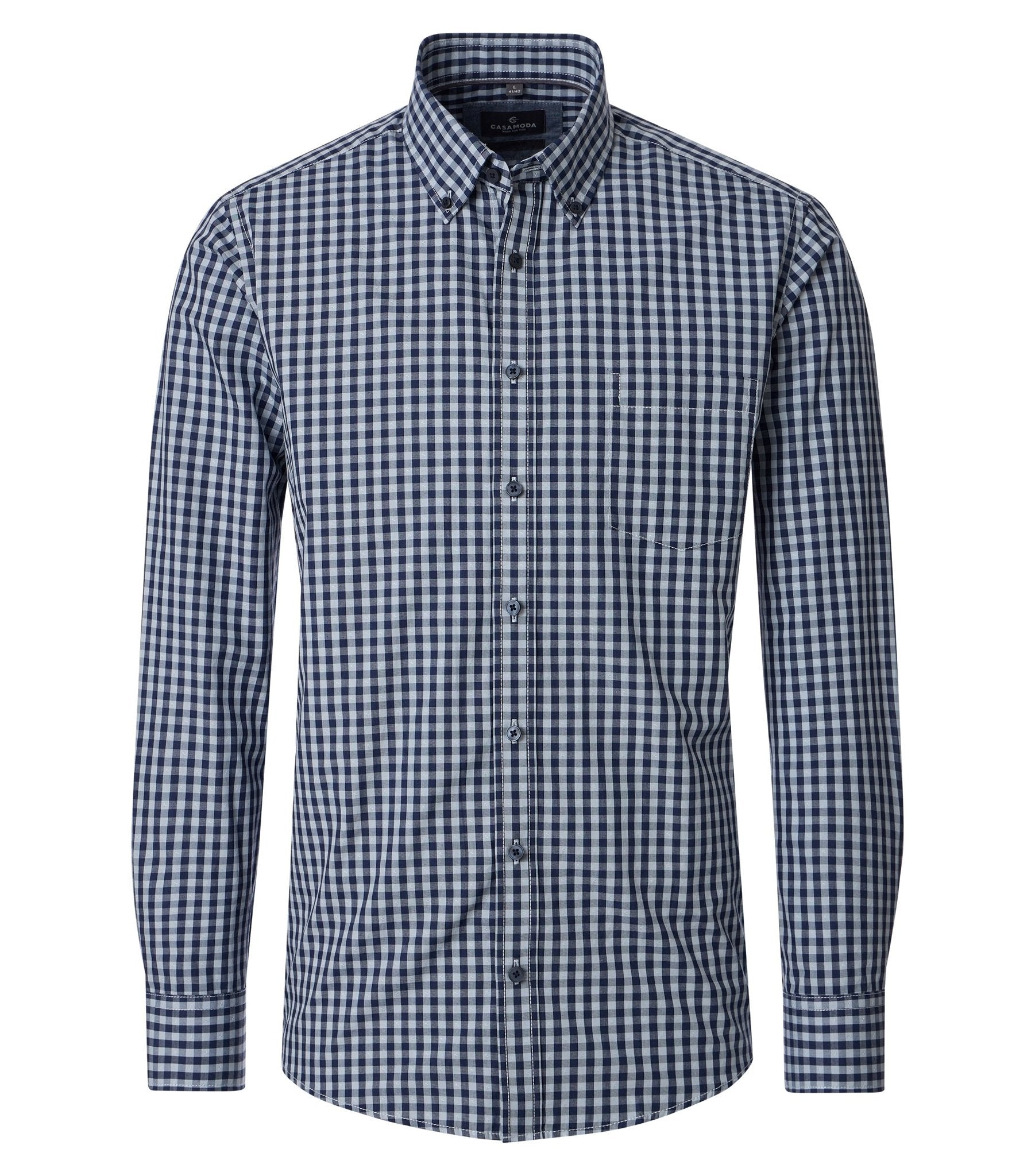 Casa Moda Herren Hemden  Blau