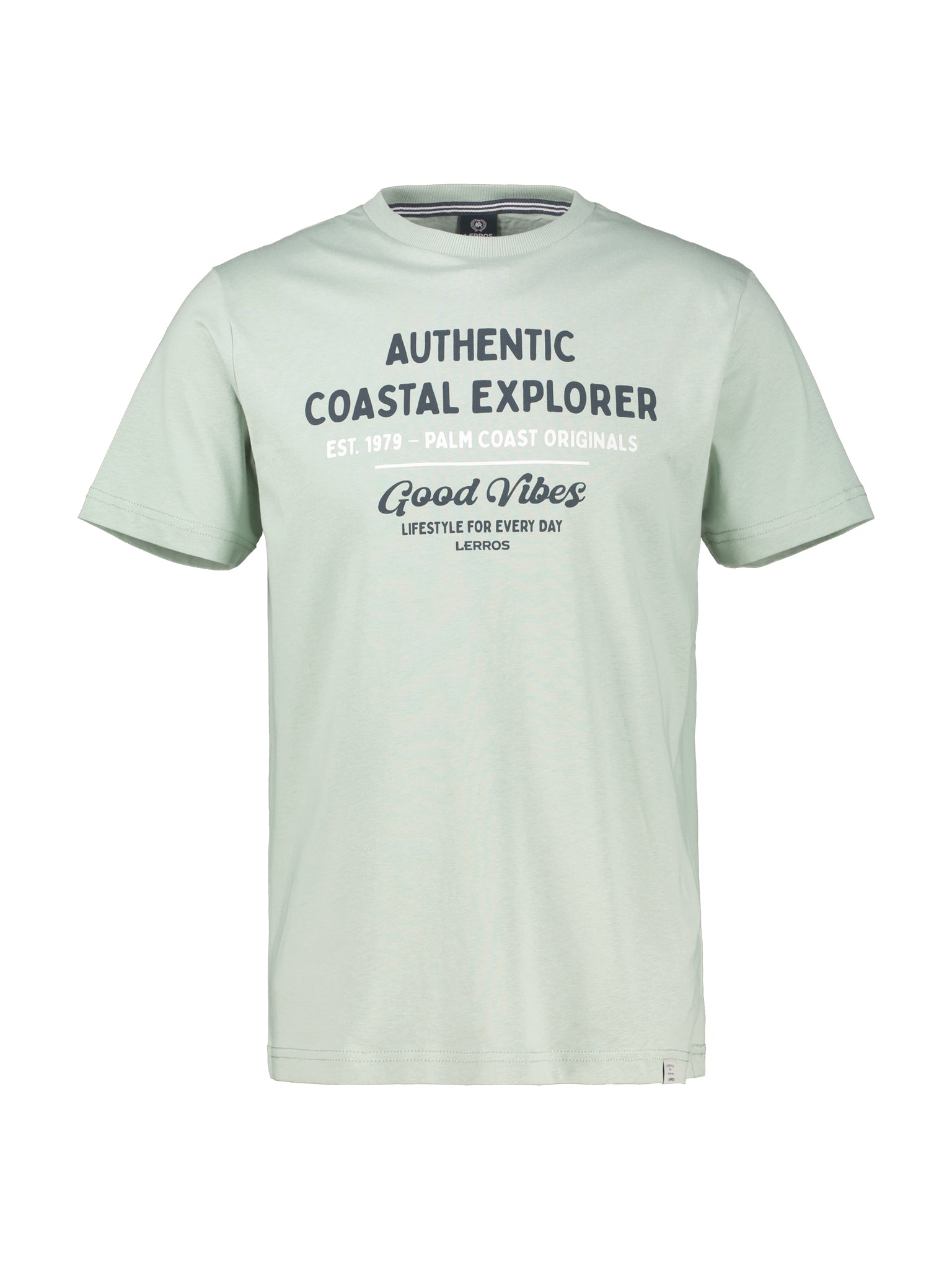 Lerros Herren T-Shirts kurz Bay Green