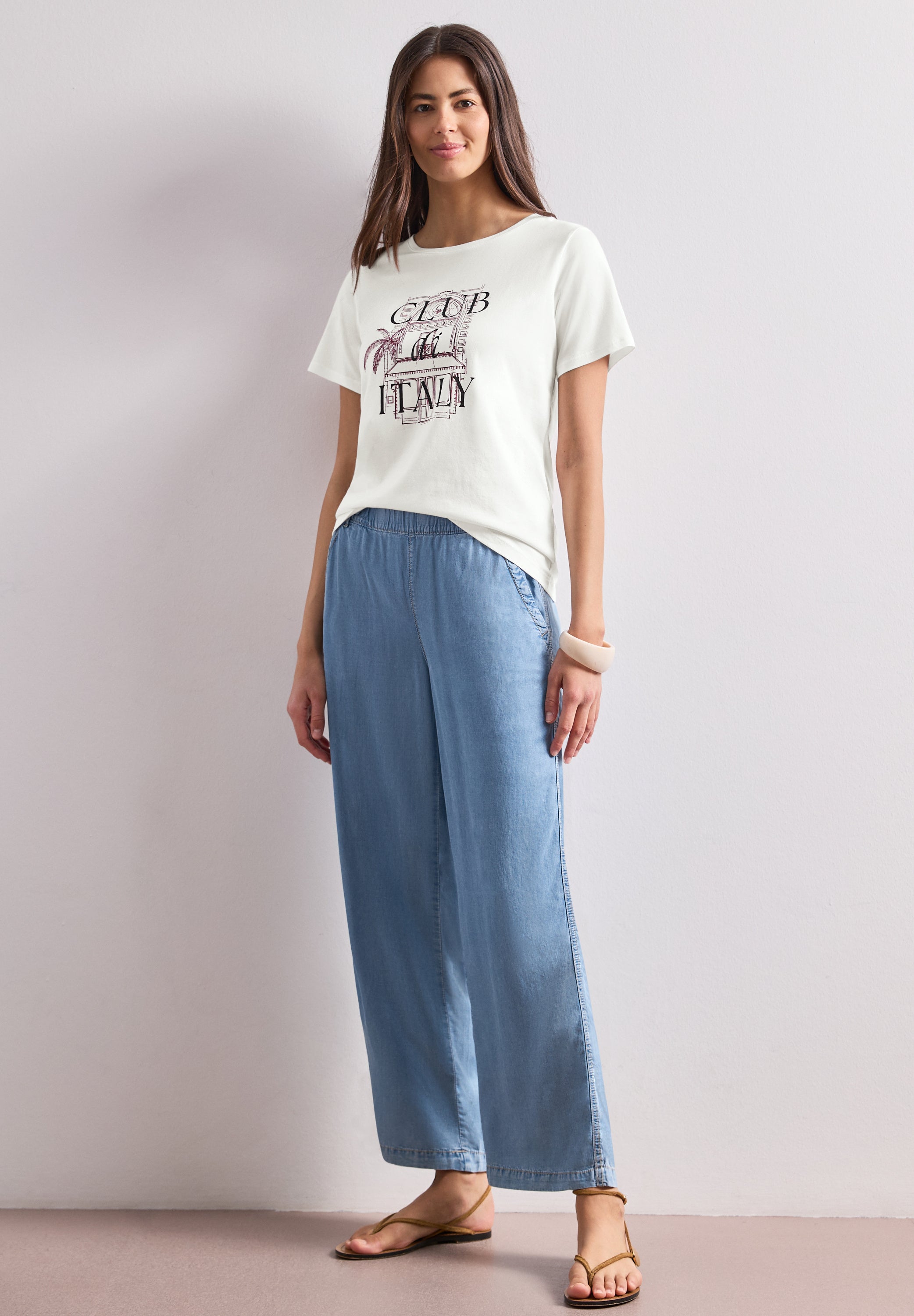 Street One Damen T-Shirts  Off White