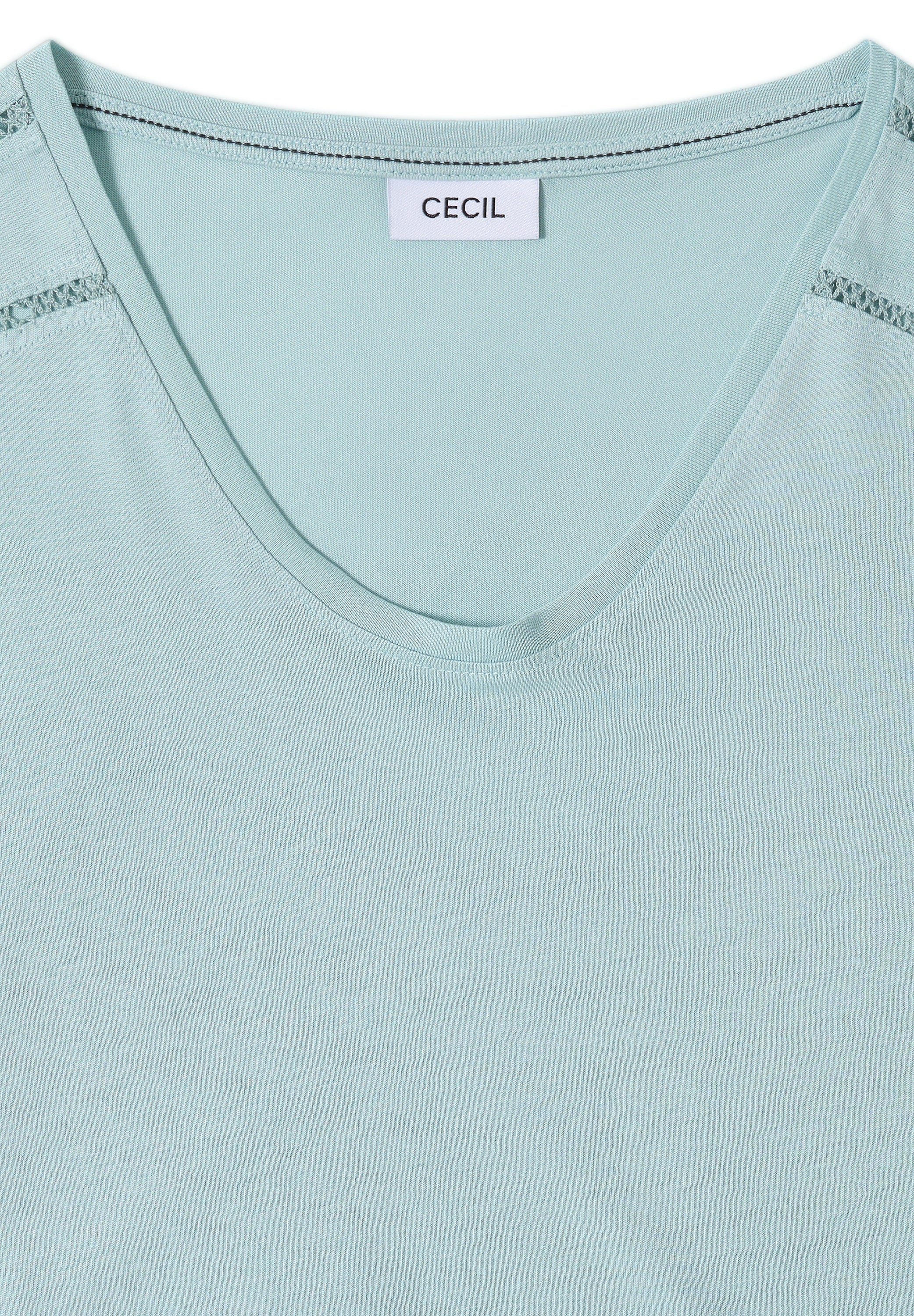 Cecil Damen T-Shirts Crystal M