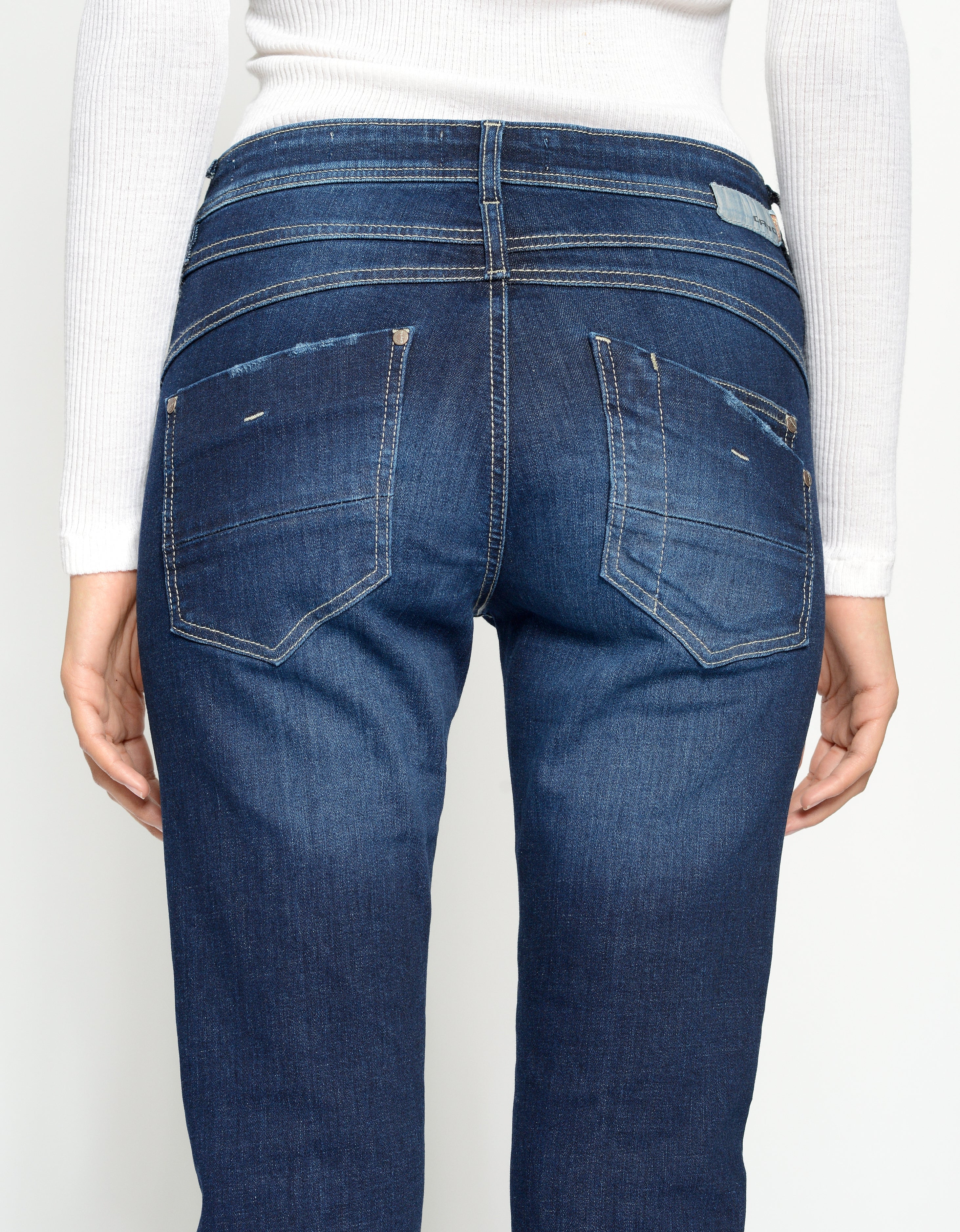 Gang Damen Jeans Indigo Des