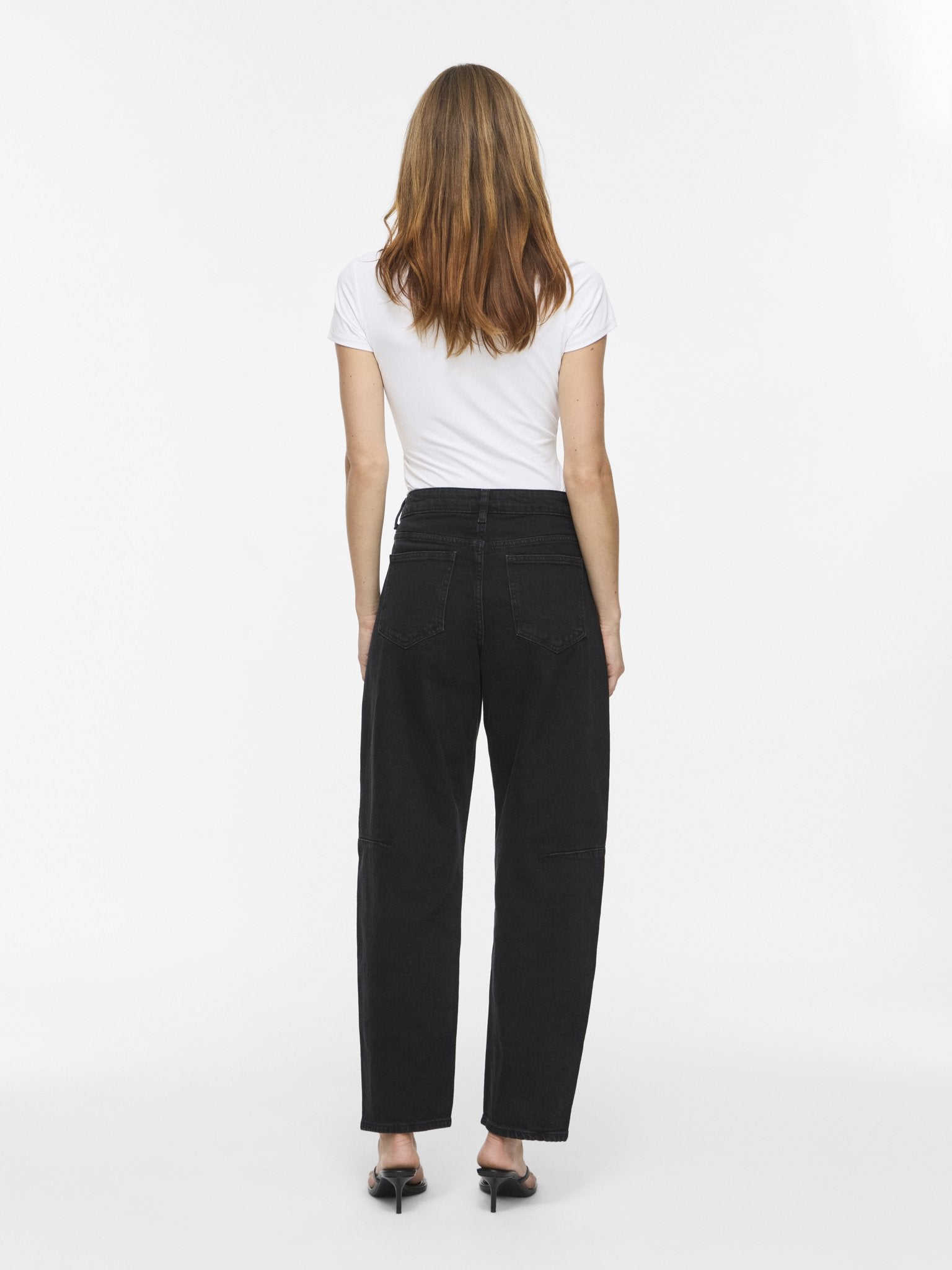 Vila Damen Jeans Black Denim/Was
