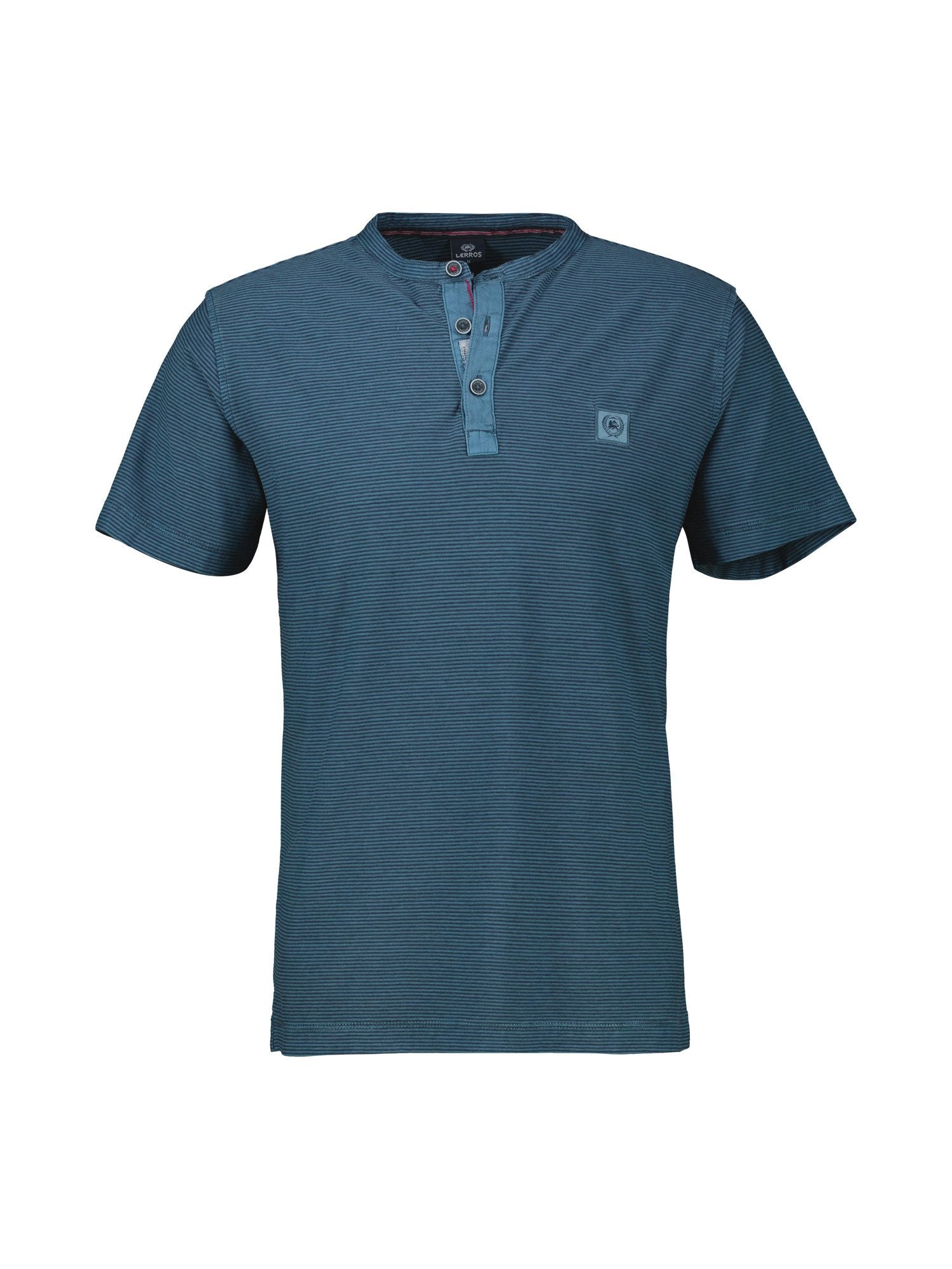 Lerros Herren T-Shirts kurz Crispy Blue