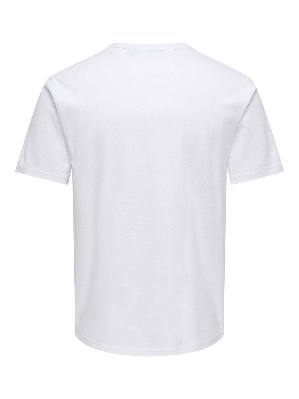 Only & Sons Herren T-Shirts kurz Bright White