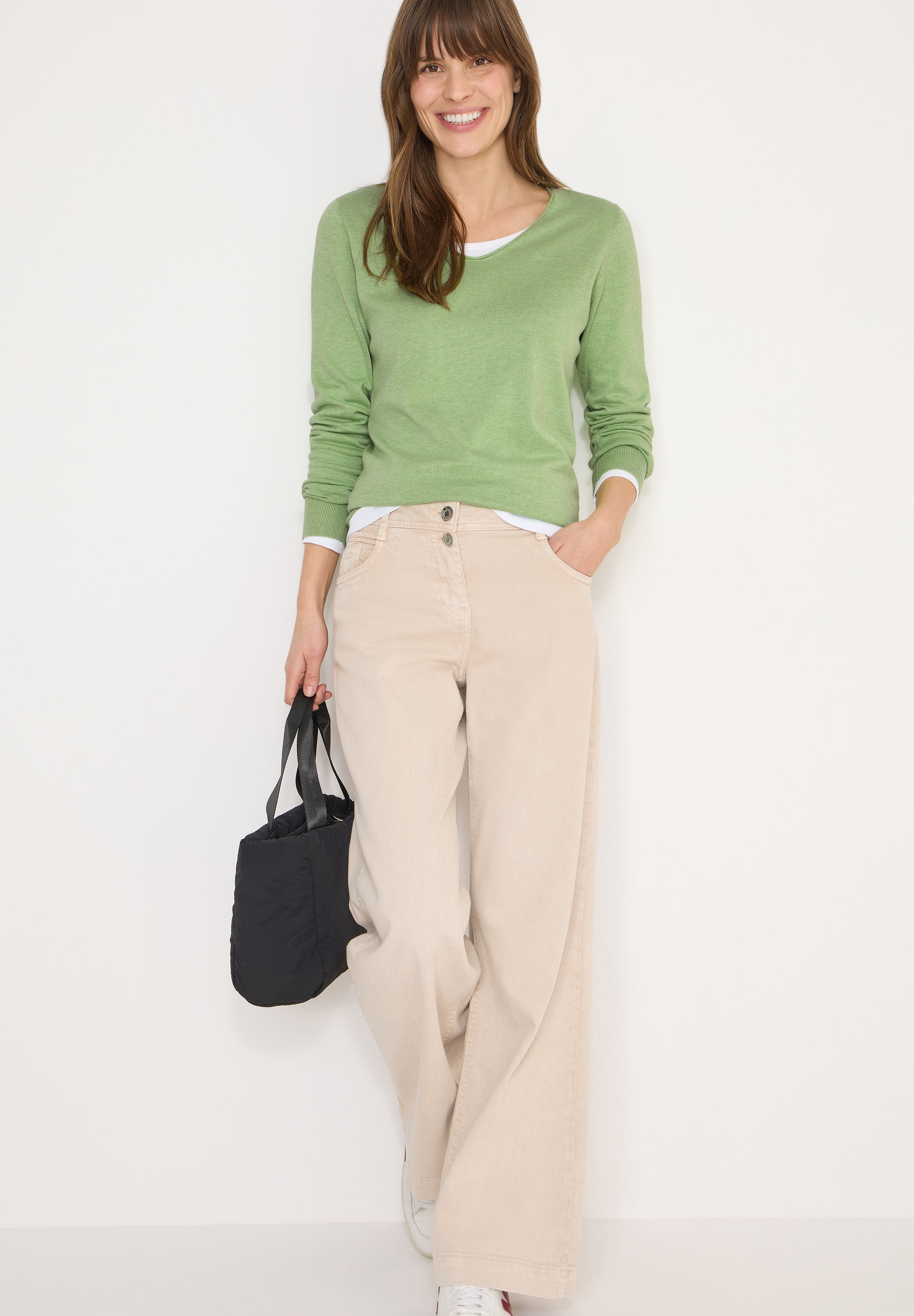Cecil Damen Pullover Bamboo Gr