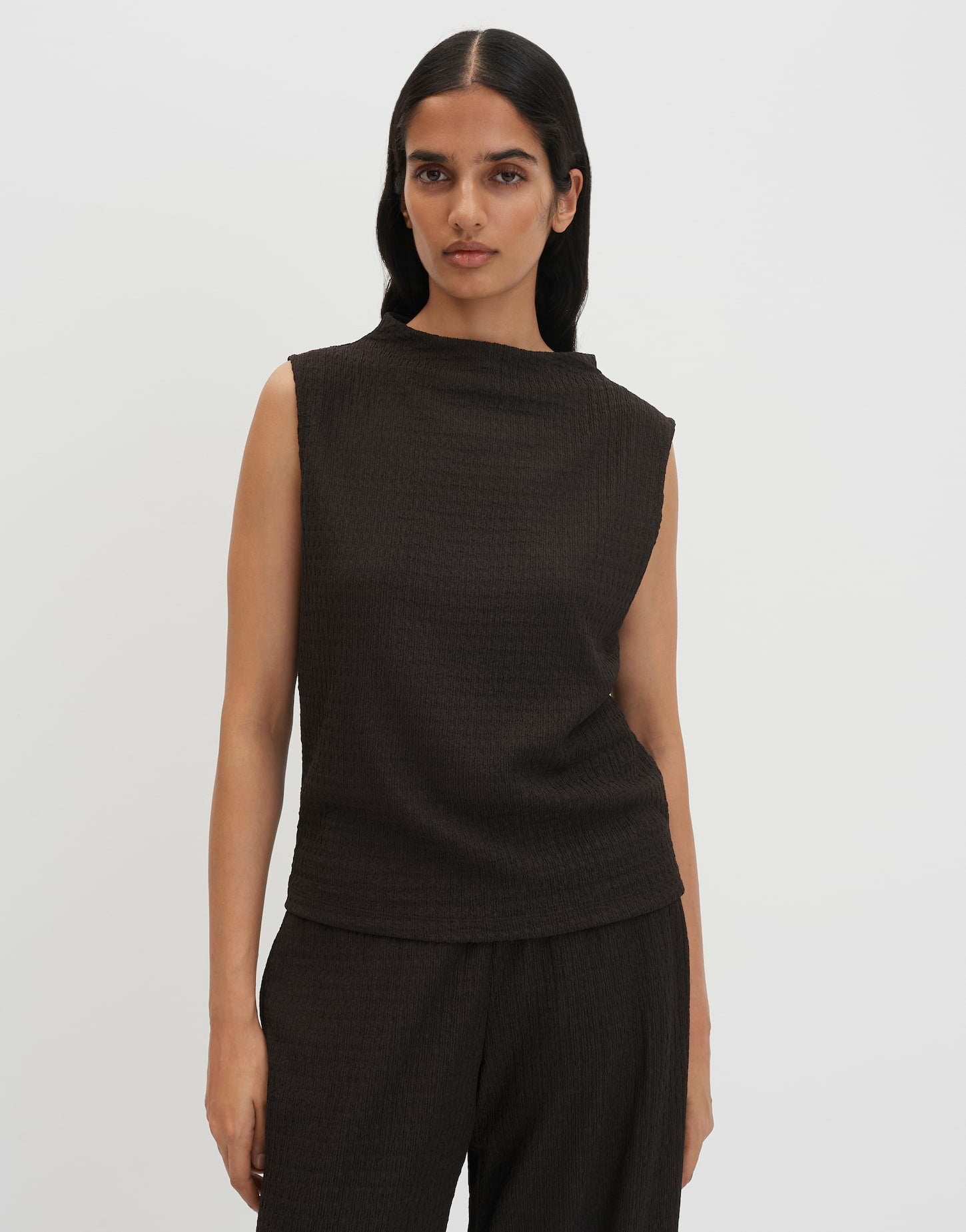 Someday Damen T-Shirts Dark Truffle