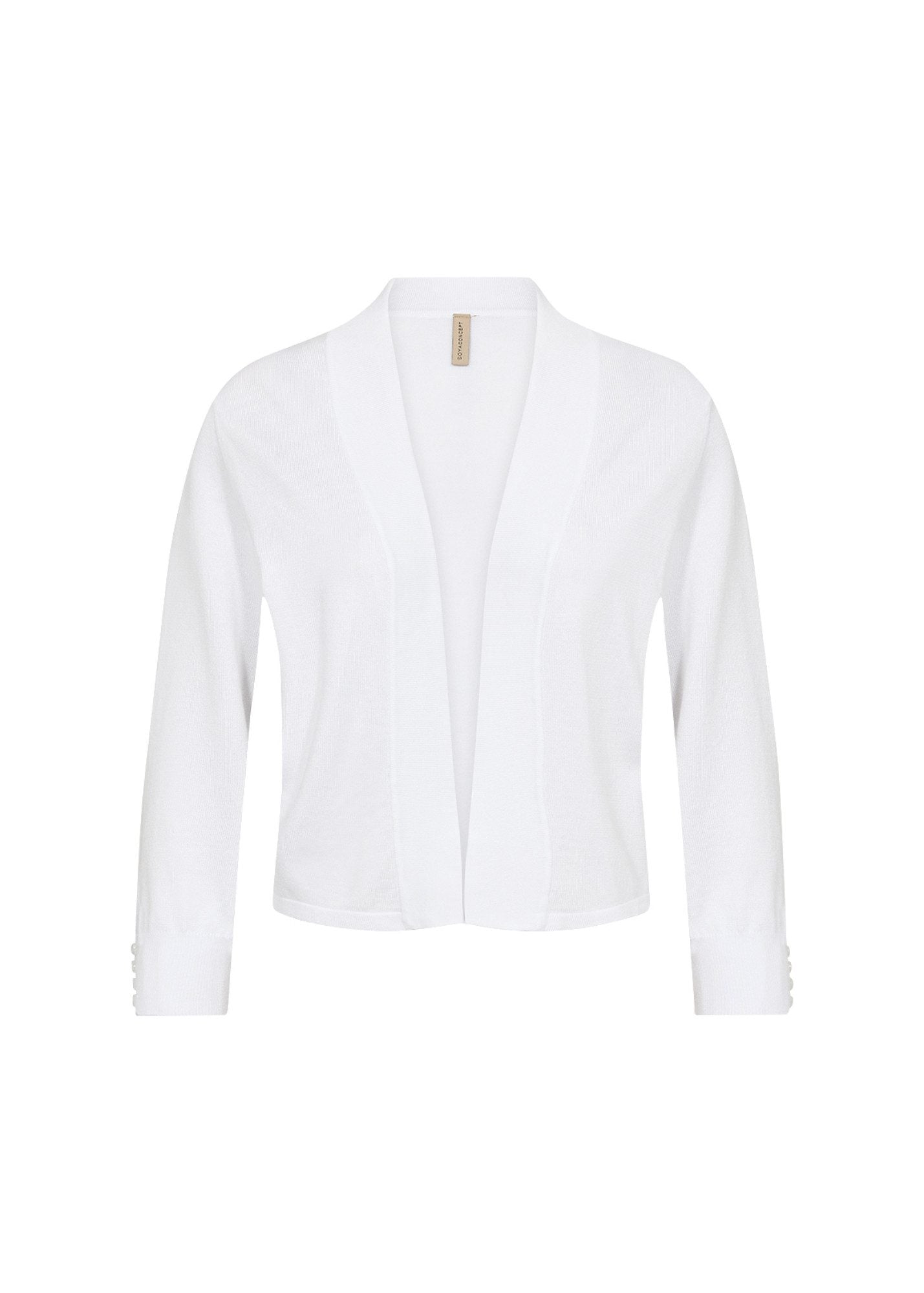 Soya Concept Damen Strickjacken White
