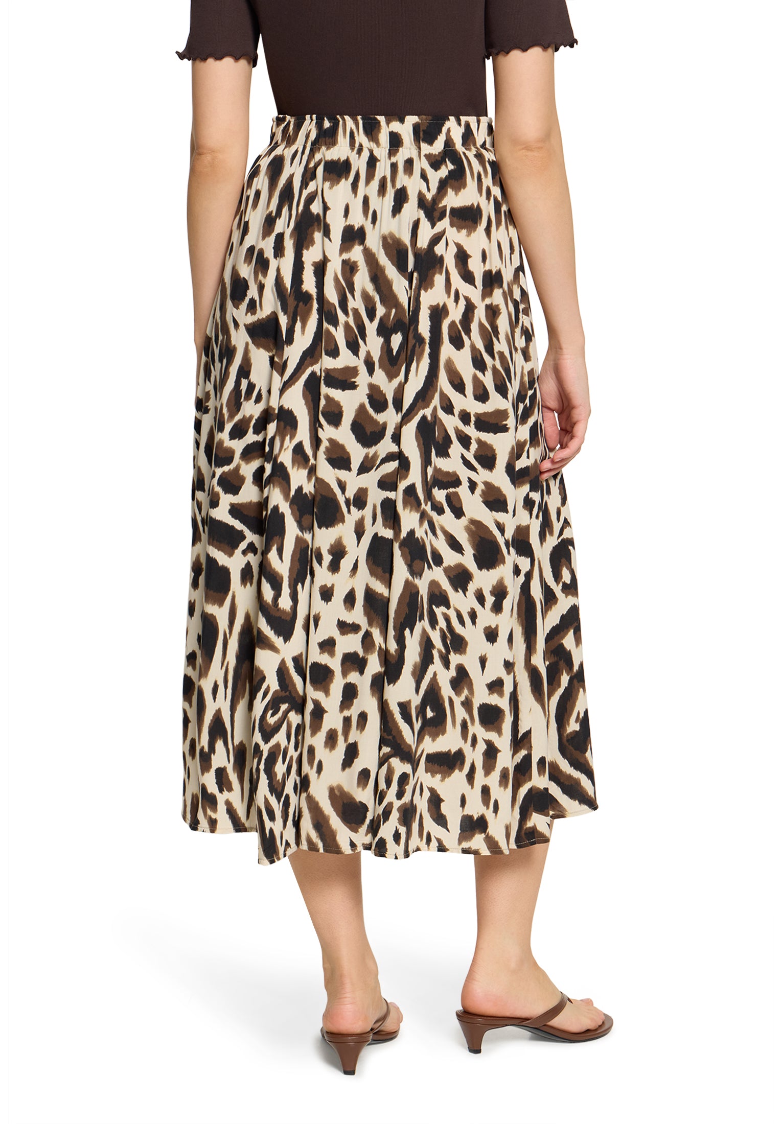 Cartoon Damen Rock Nature/Khaki