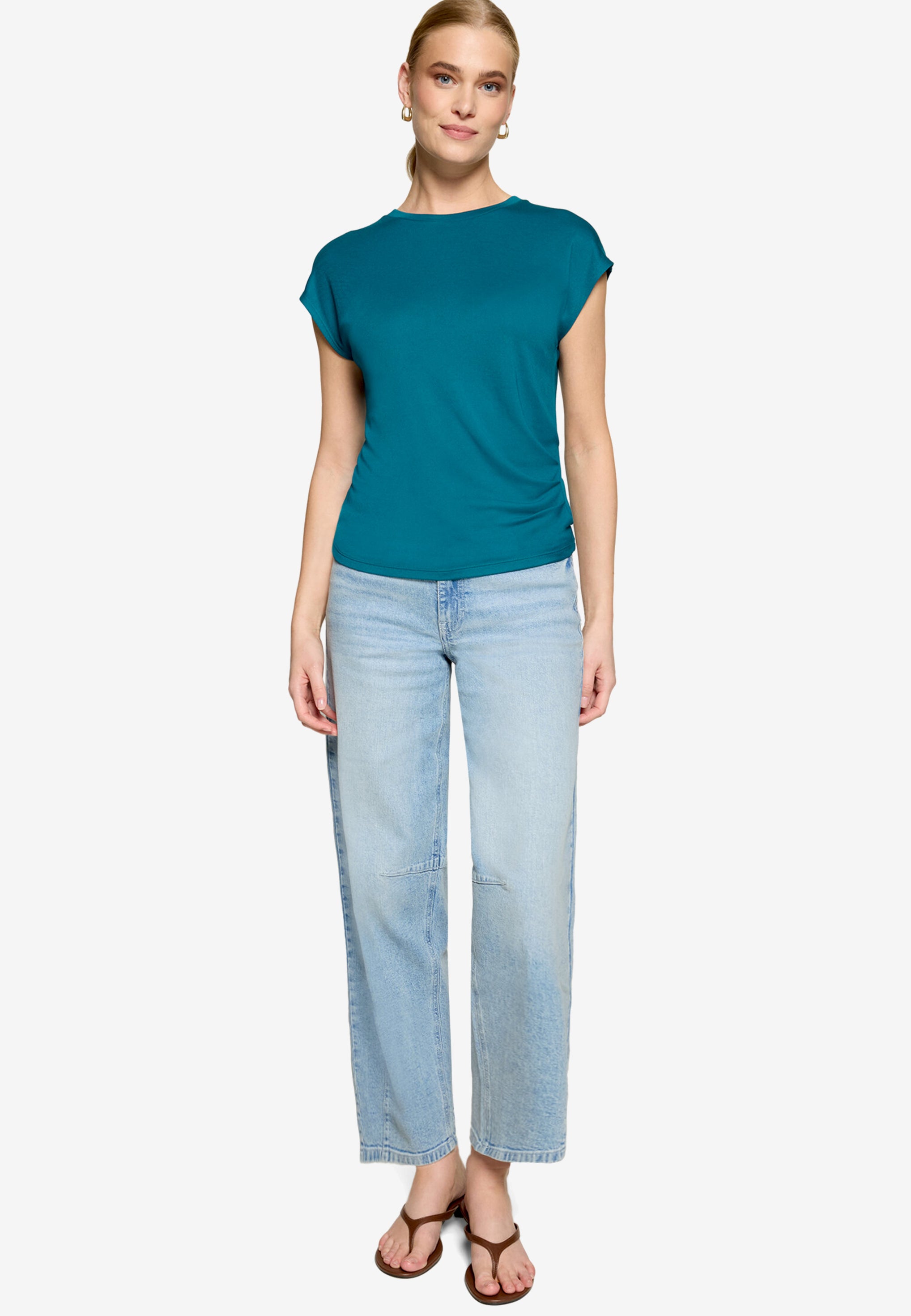 Zero Damen T-Shirts Deep Lagoon