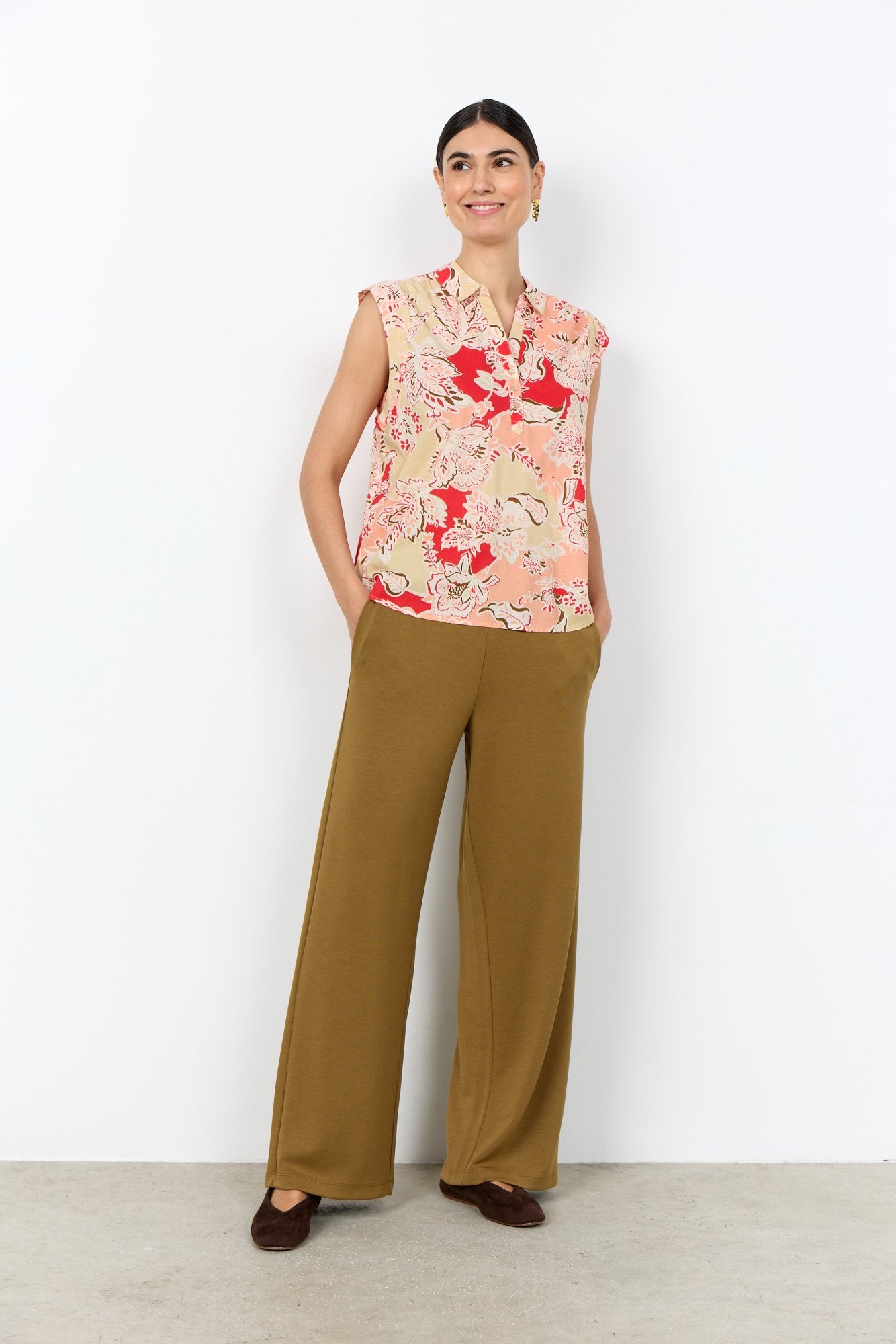 Soya Concept Damen Blusen kurz Bittersweet Com