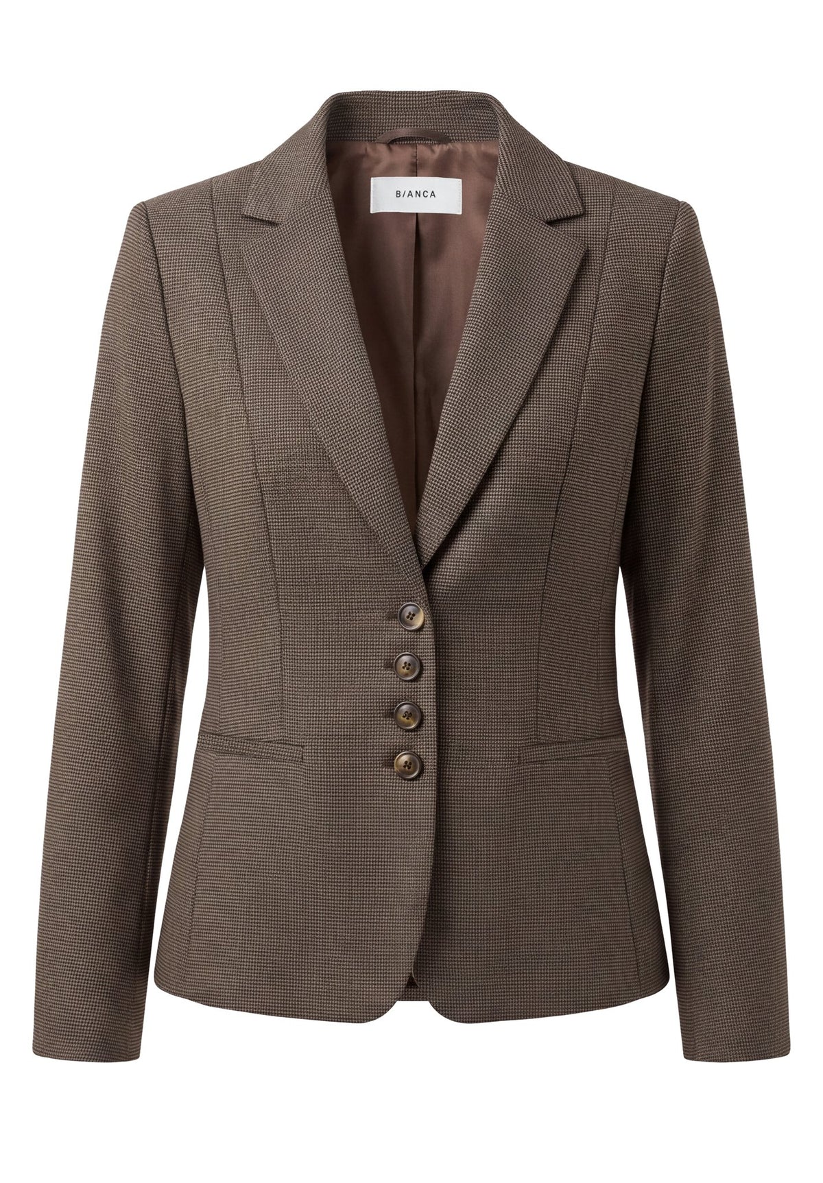 Bianca Damen Blazer Brown Mix