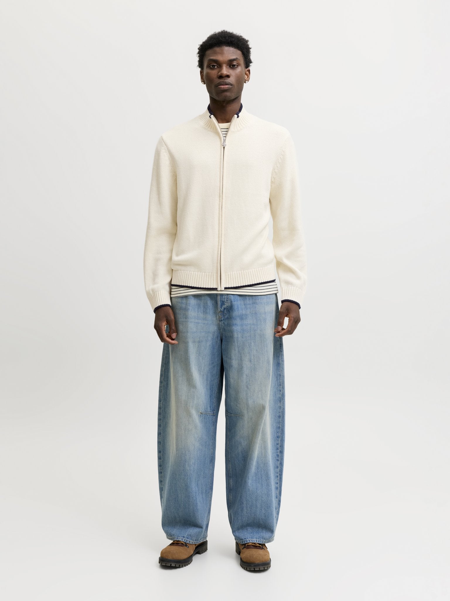 Jack & Jones Herren Strickjacken Sea Salt