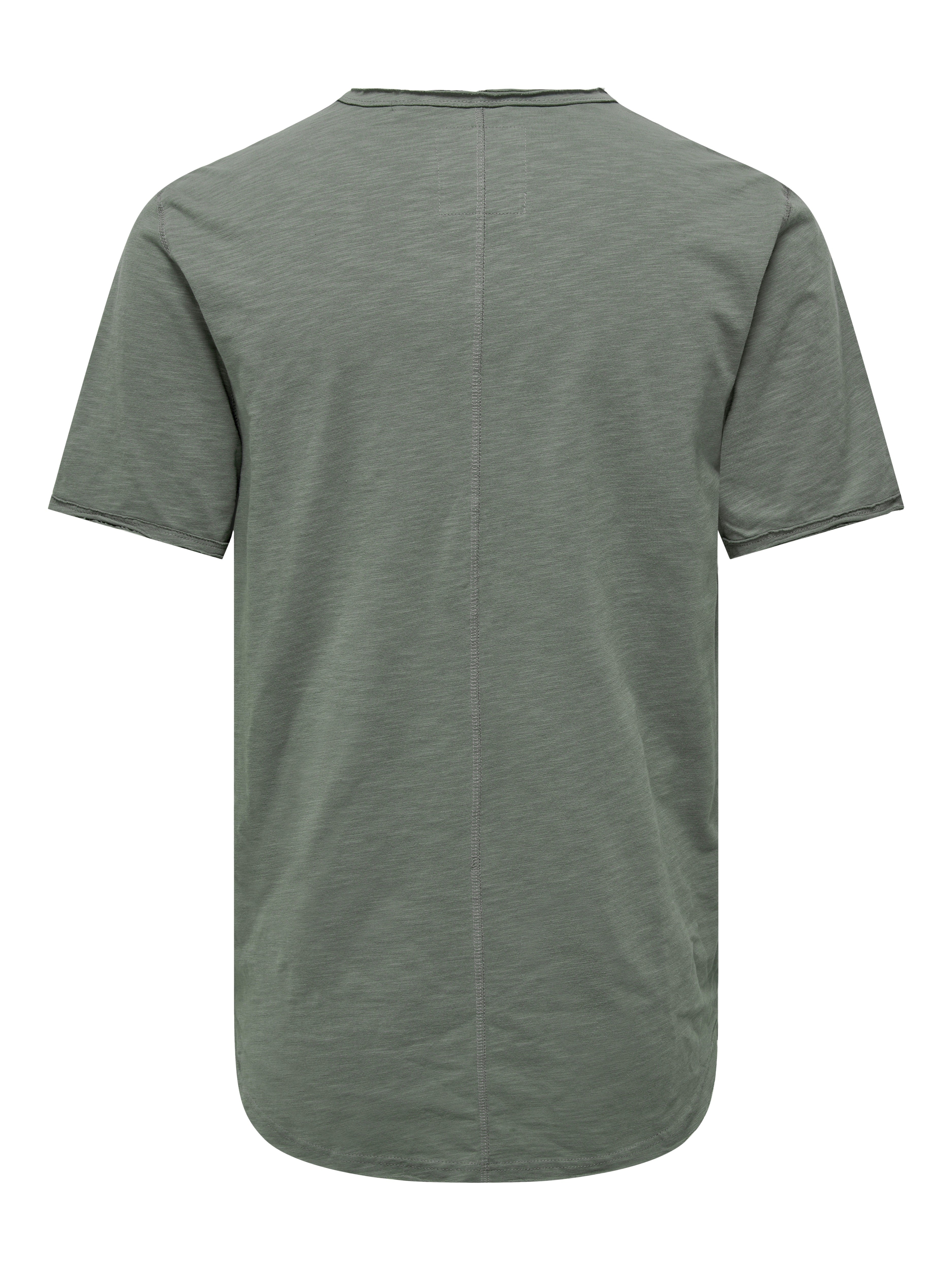 Only & Sons Herren T-Shirts kurz Castor Gray
