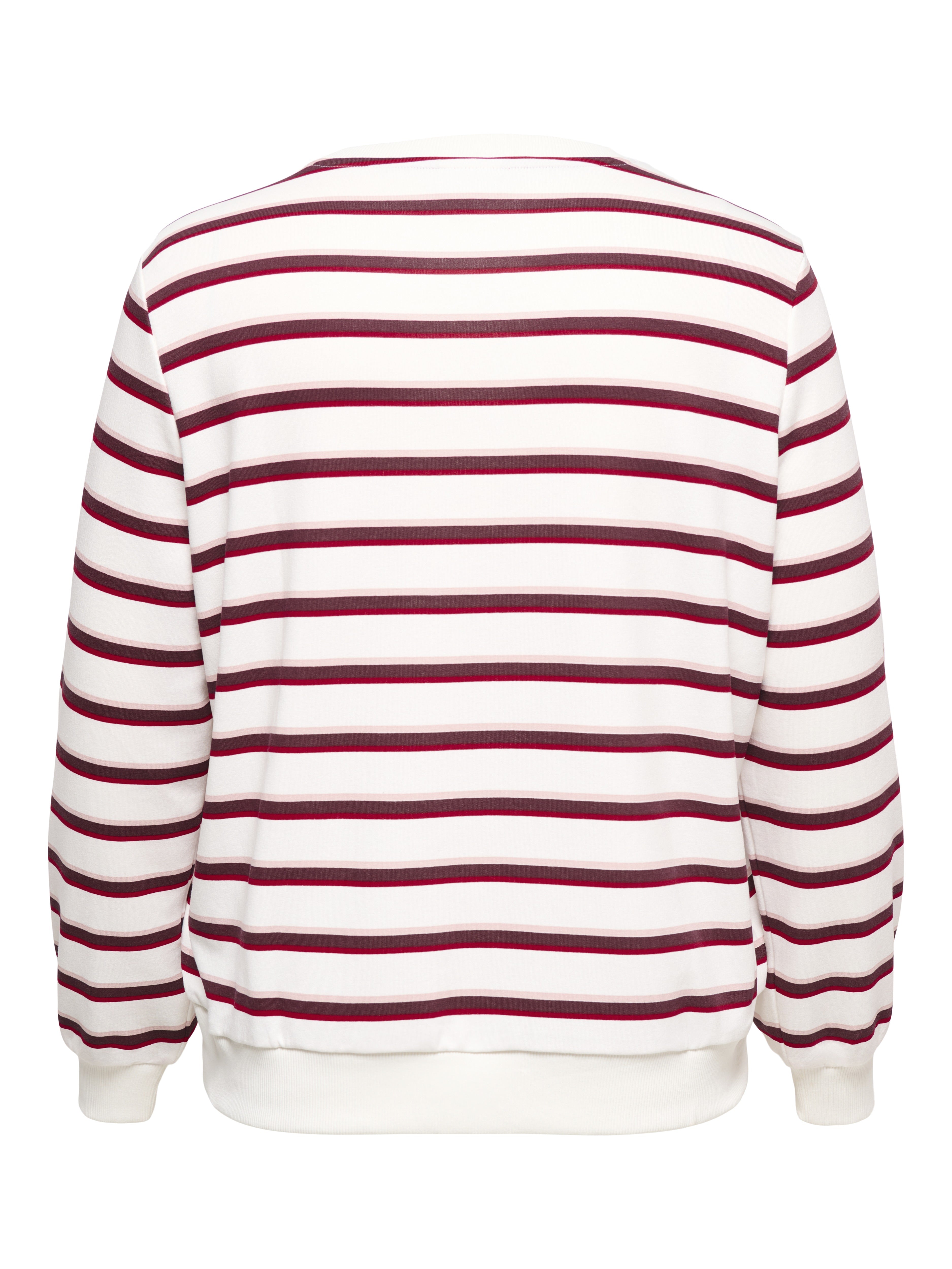 Only Carmakoma Damen Sweatshirts Cloud Dancer/Sc