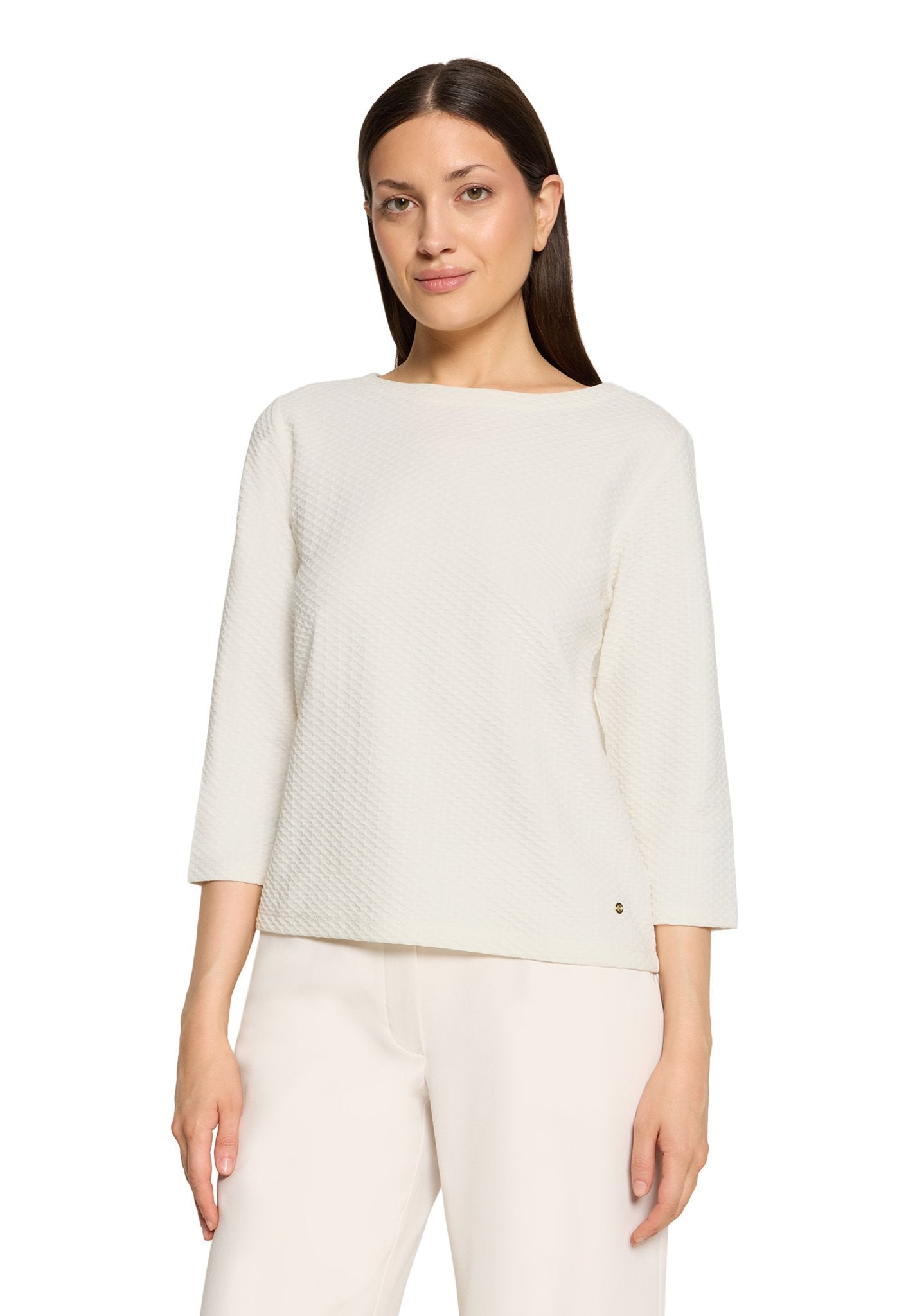 Betty & Co Damen T-Shirts Offwhite