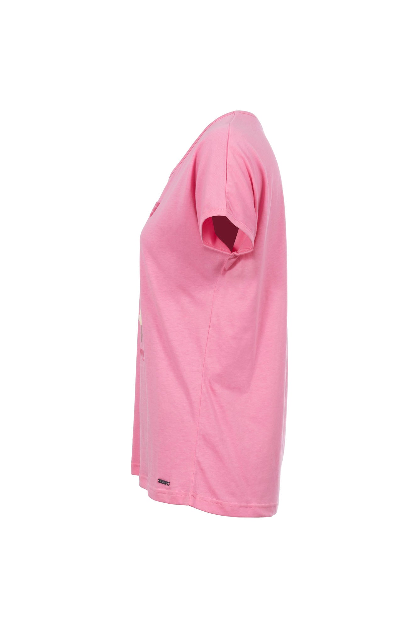 Soquesto Damen T-Shirts Mittelpink