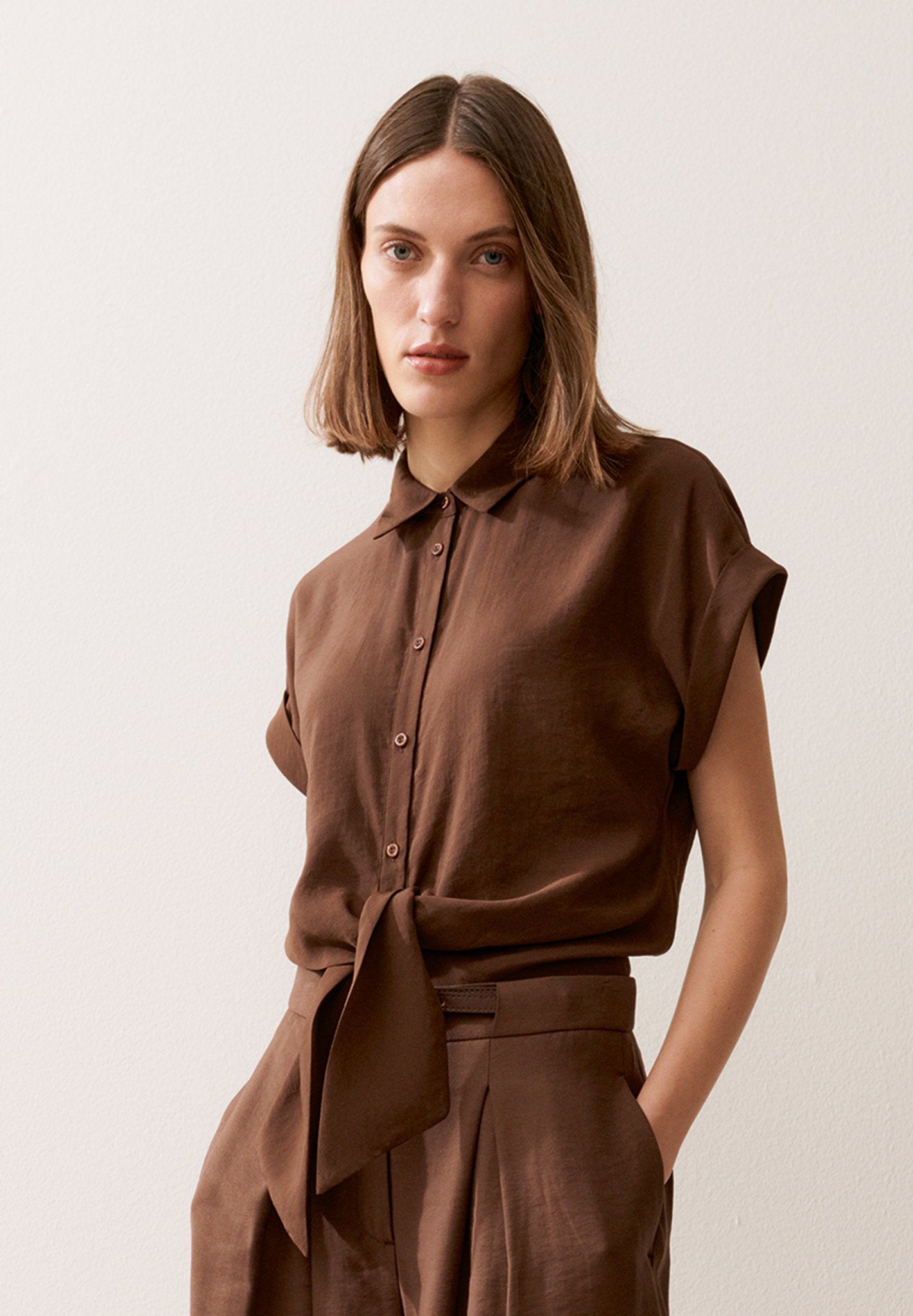 More & More Damen Blusen Cool Choco