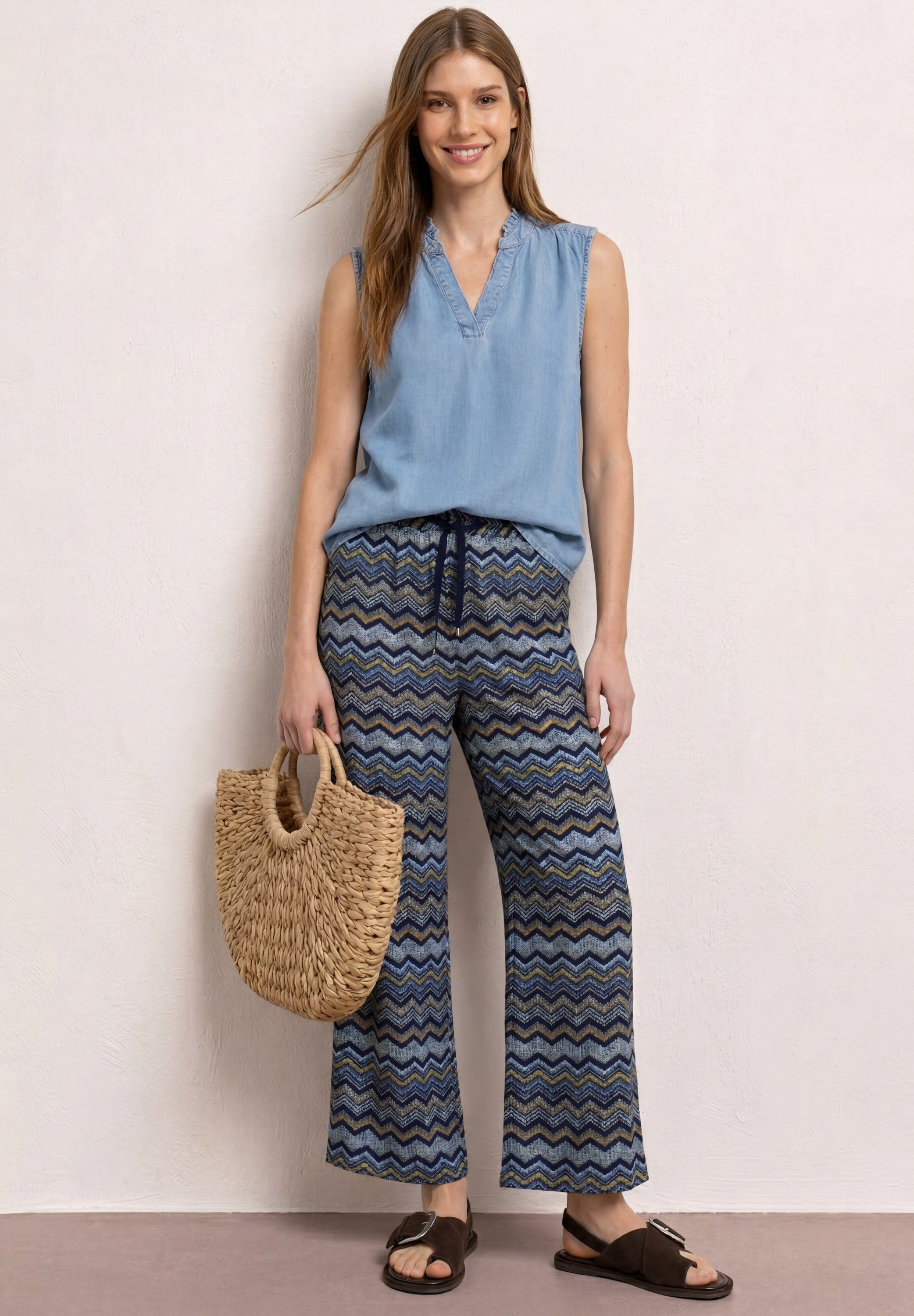 Street One Damen Hosen  Frozen Wa